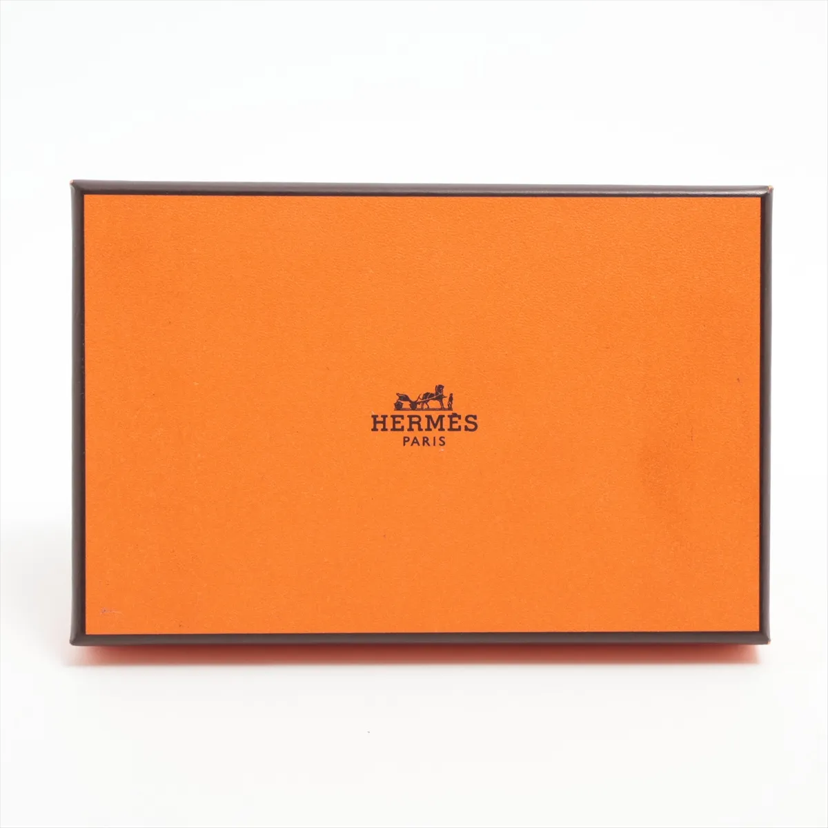 Hermès Calvi Duo Veau Epsom Coin Case, Gray, Silver Hardware, W: 2024 — view 7