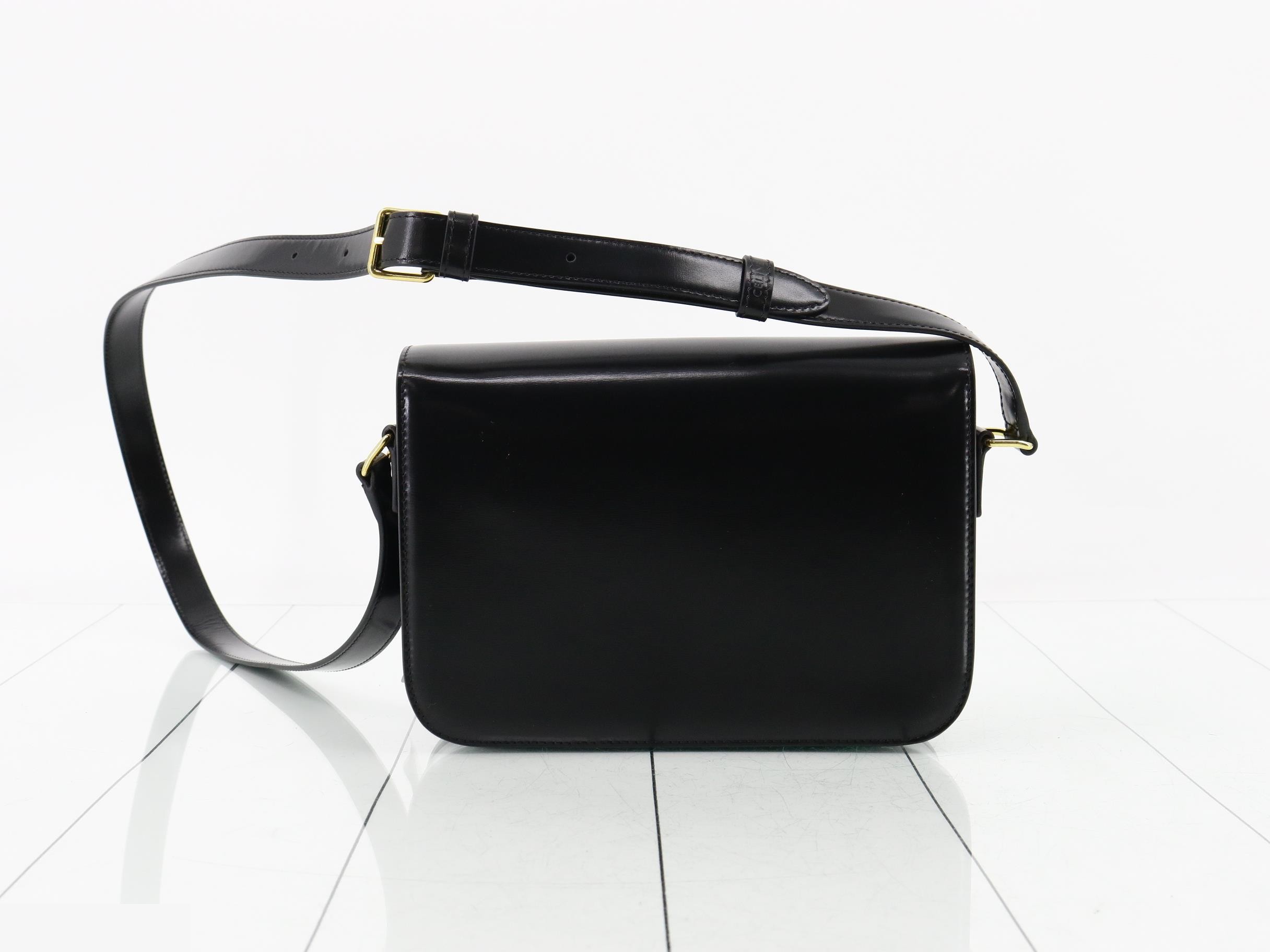 Classic Triomphe Shiny Calfskin Black — view 2