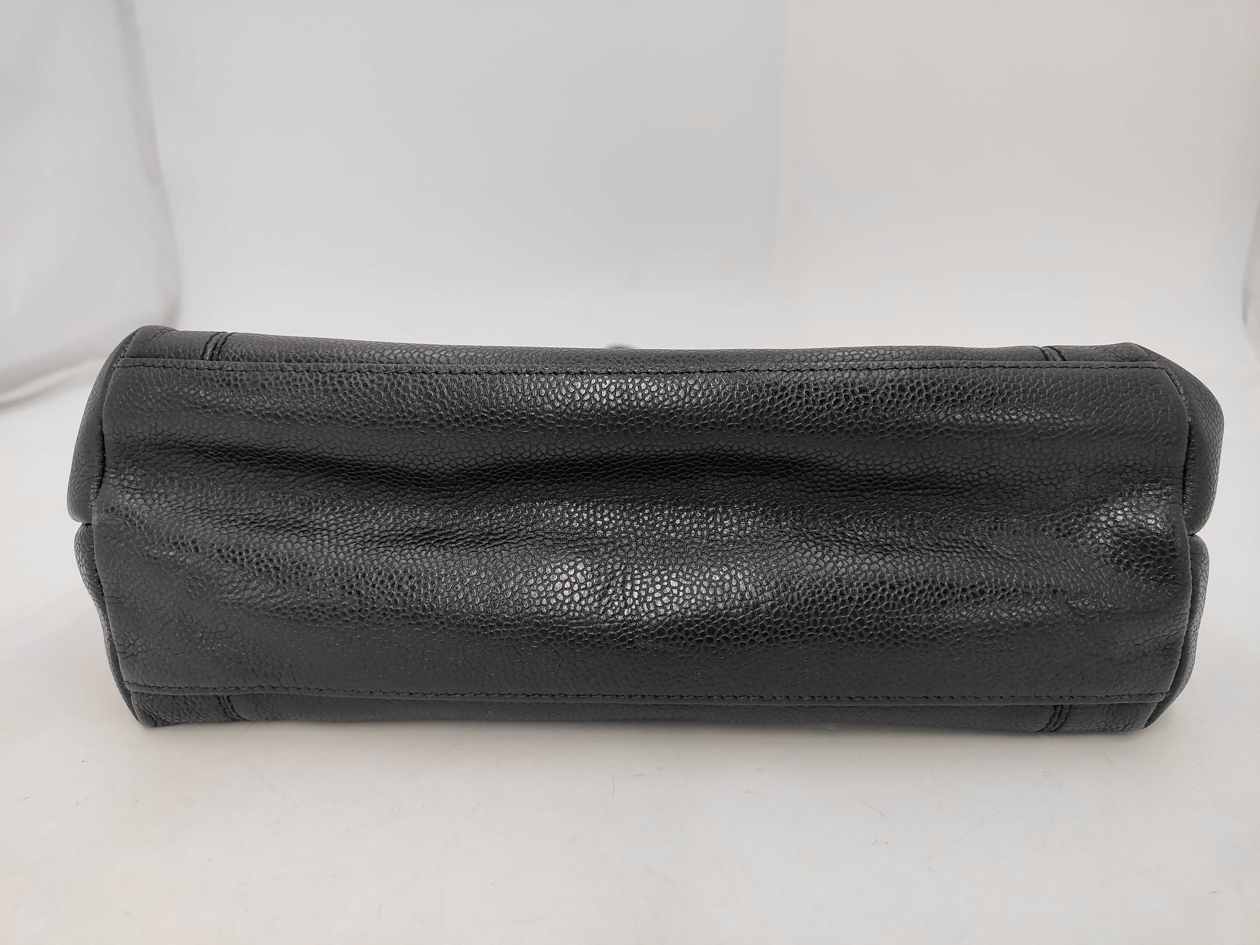 Caviar Skin Logo Tote Bag Black 4705732 Tote Bag — view 8