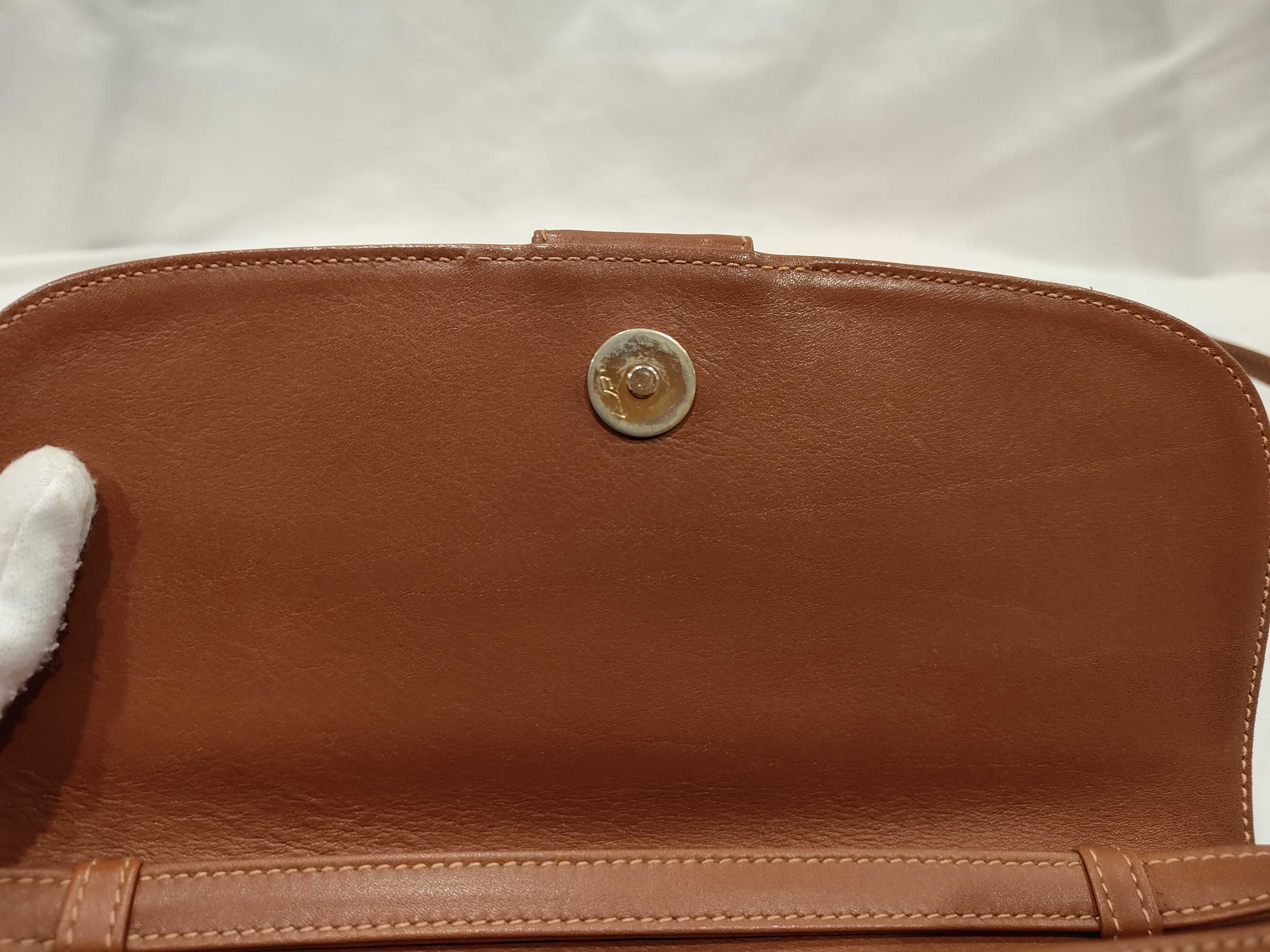 Old Gucci Leather Brown Shoulder Bag — view 12