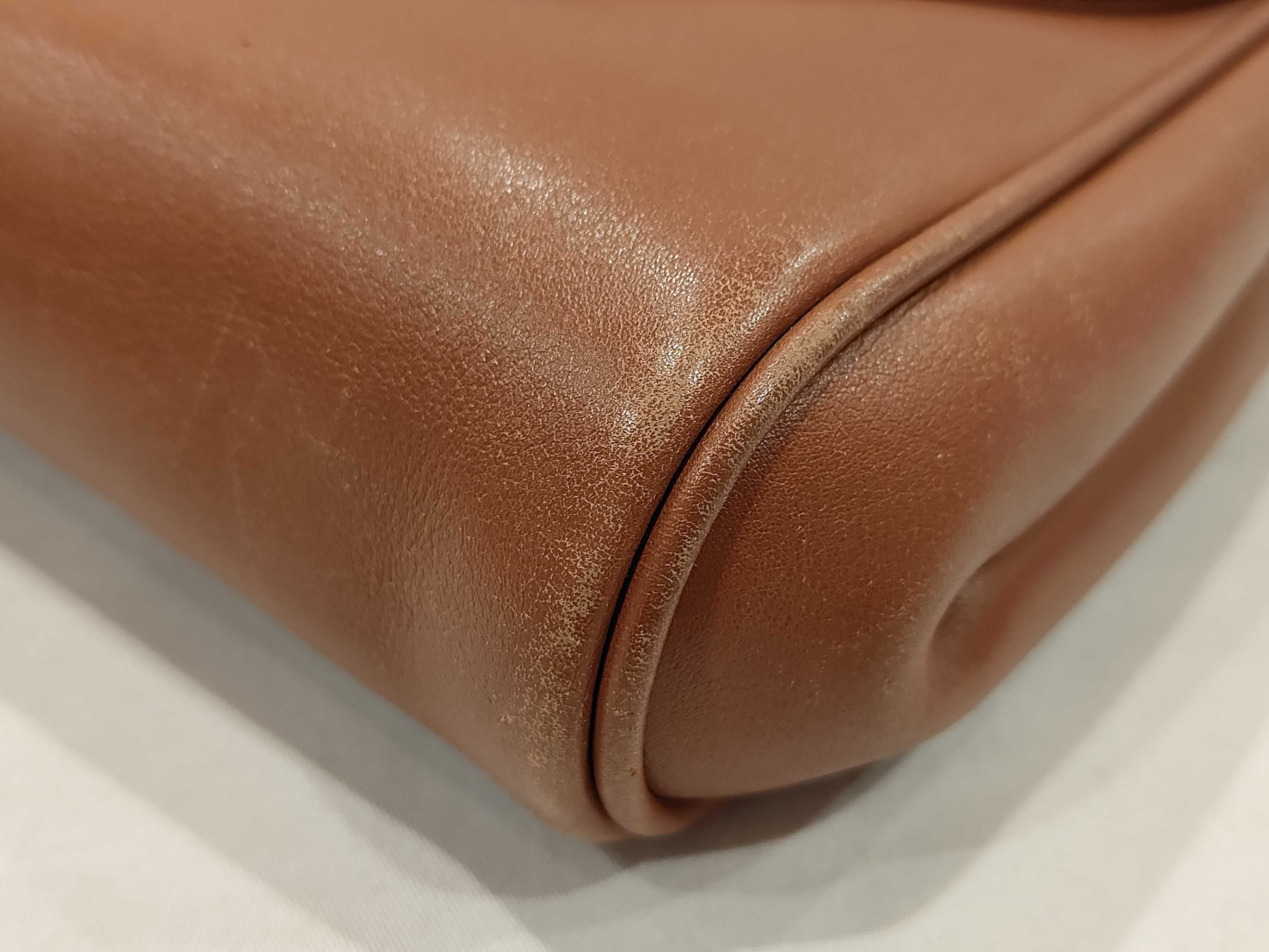 Old Gucci Leather Brown Shoulder Bag — view 14