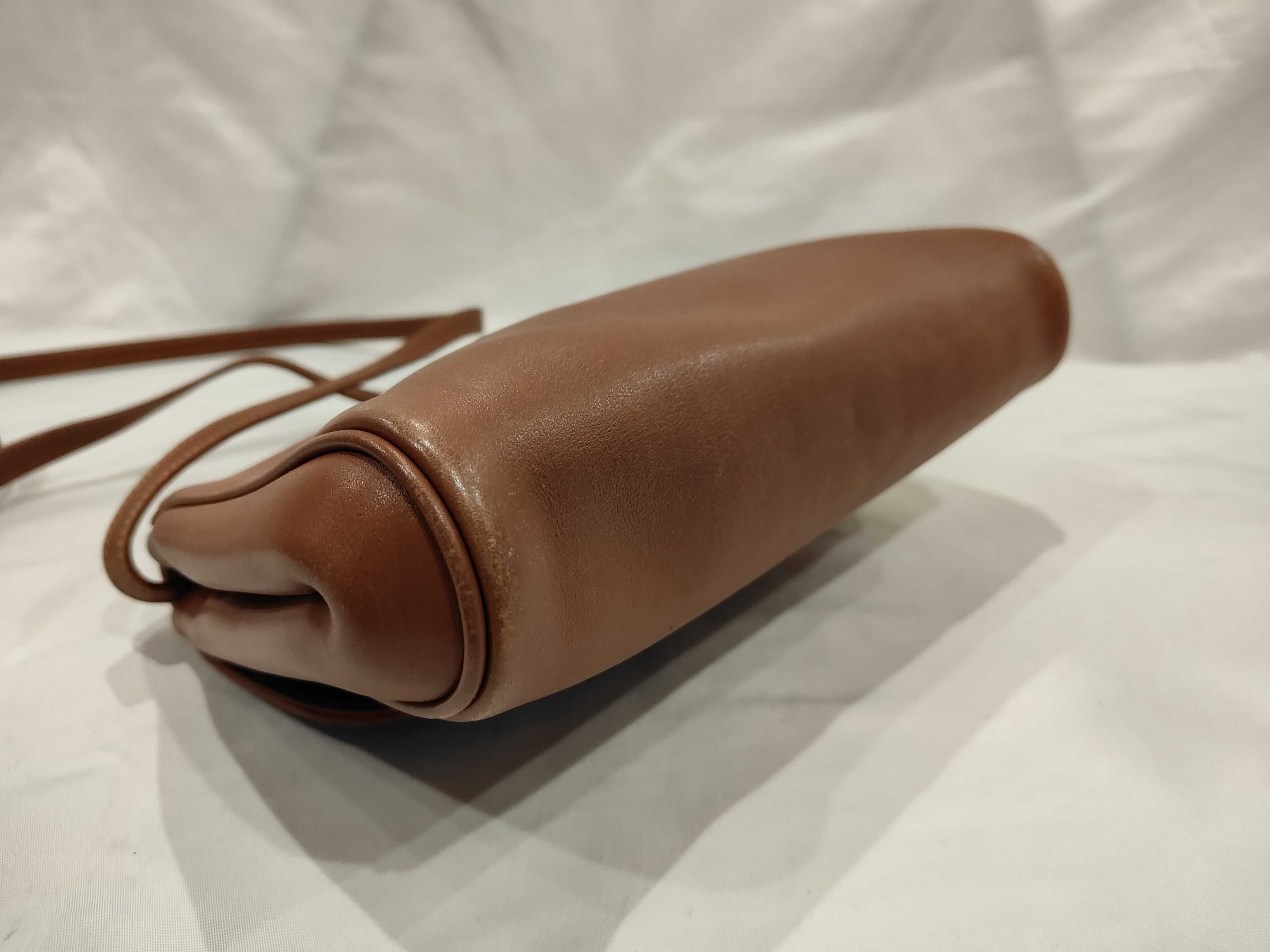 Old Gucci Leather Brown Shoulder Bag — view 4
