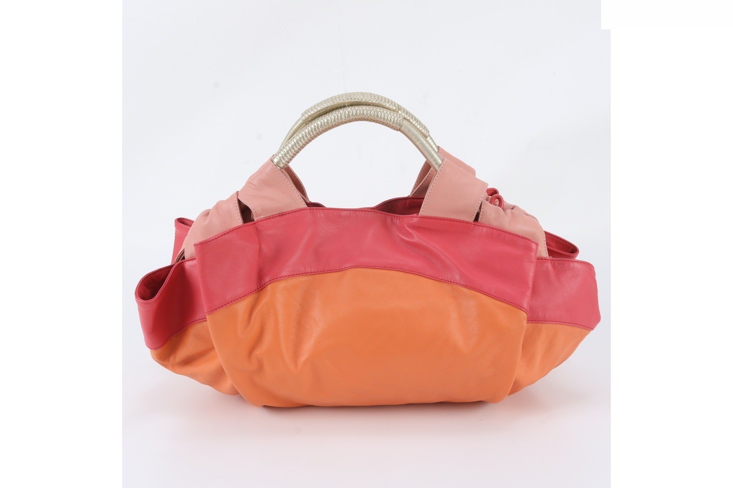 Nappa Aire Anagram Leather Handbag — view 3