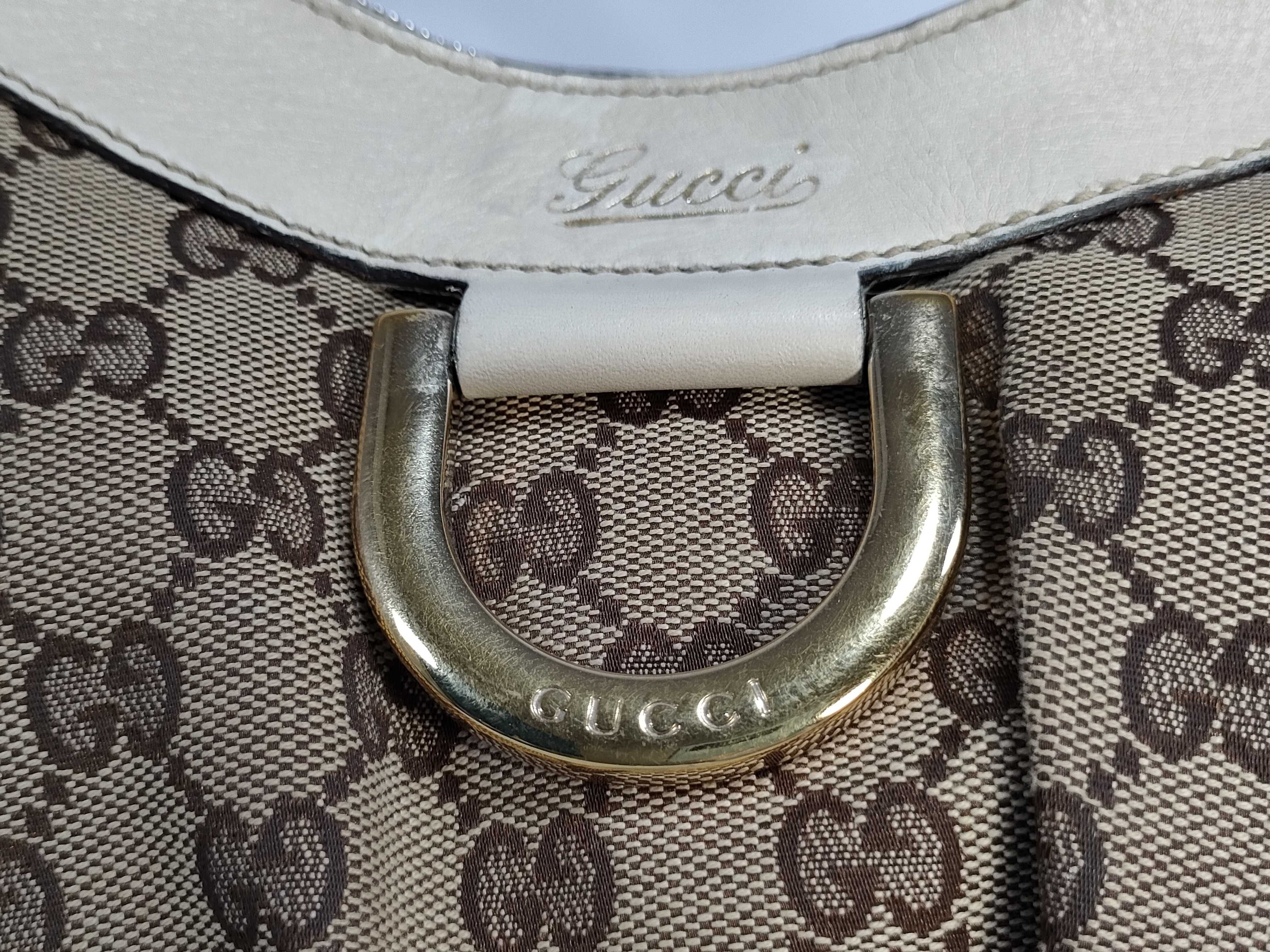GG Canvas GG Jacquard D-Ring Abbey Hobo Shoulder Bag 190525 Shoulder Bag — view 8