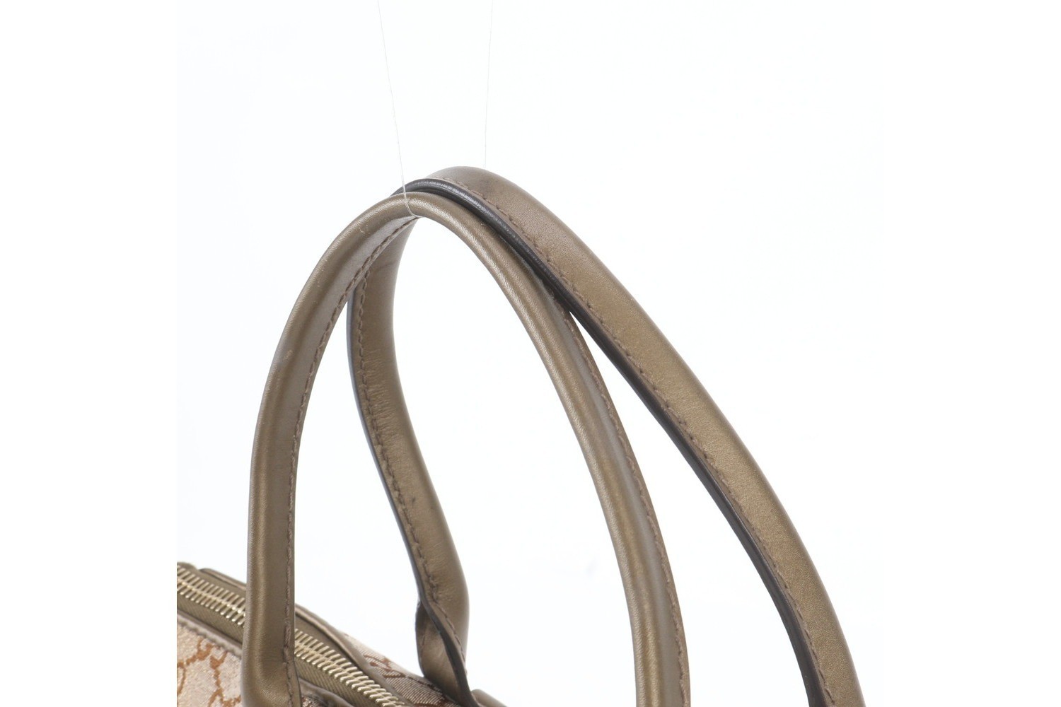 GG Canvas Heartbeat 269957 Leather Tote Bag — view 2