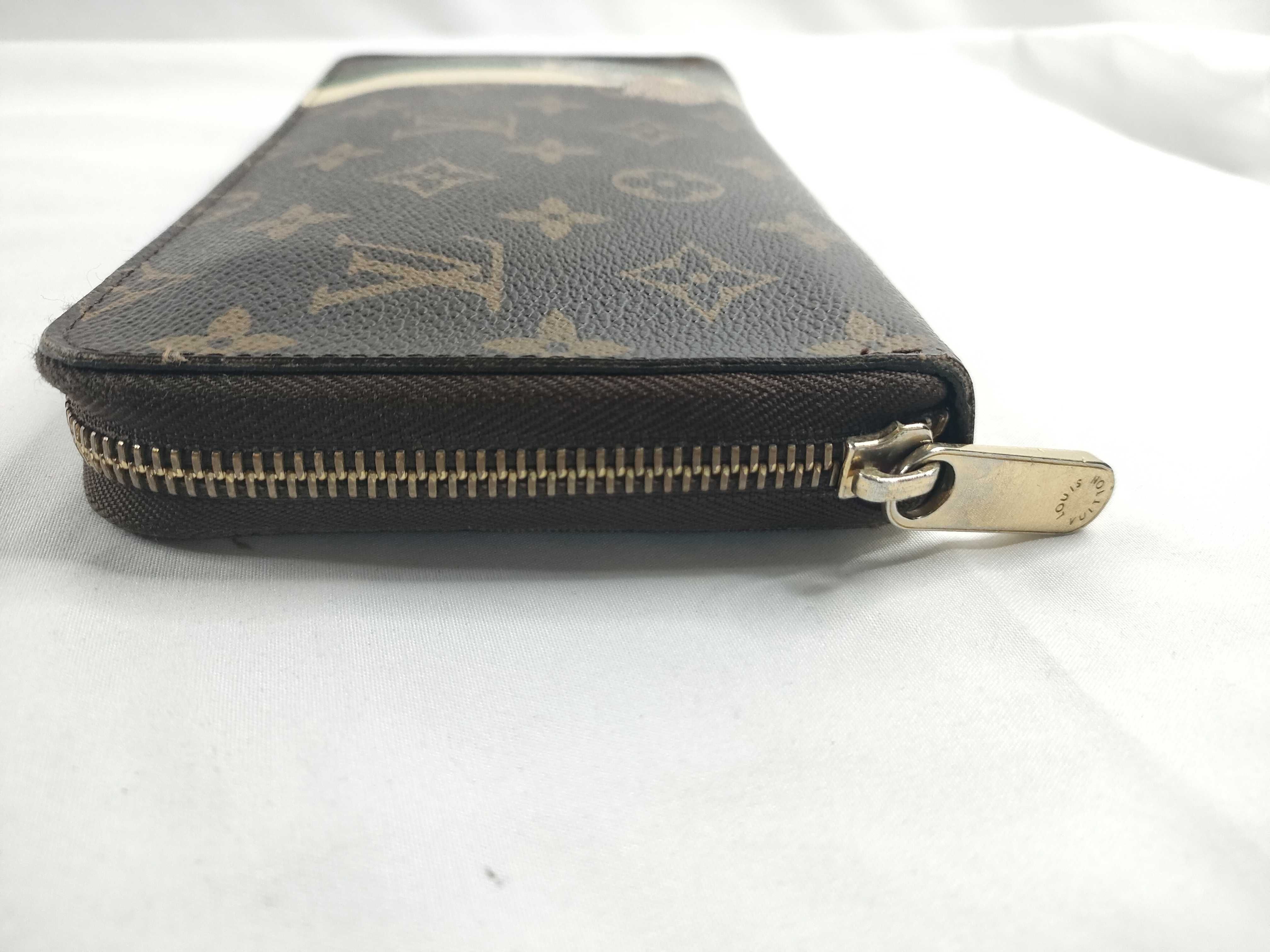 Monogram Groom Zippy Organizer Bellboy Print Wallet — view 5