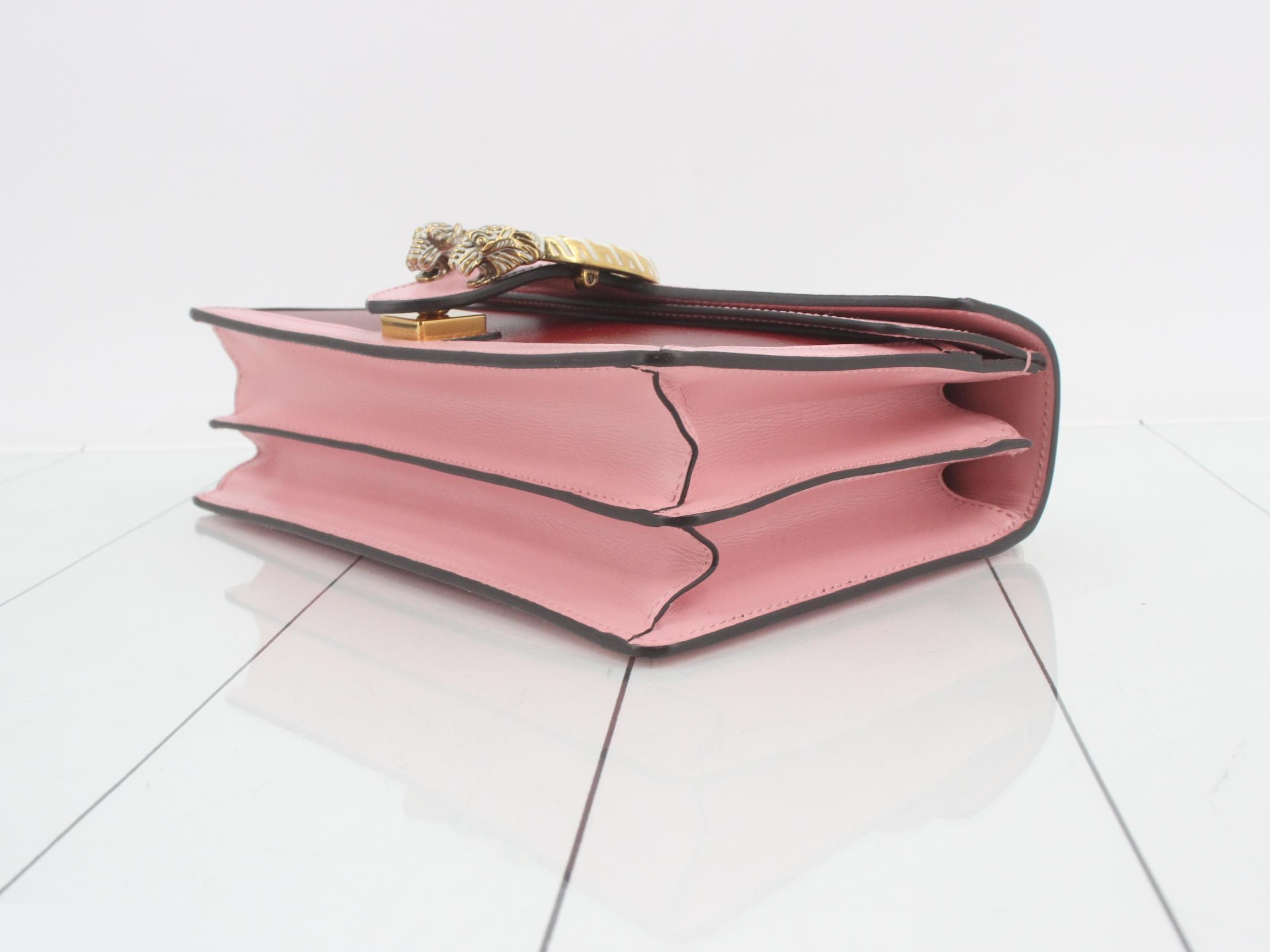 Chain shoulder bag, Dionysus, bicolor, red and pink — view 6