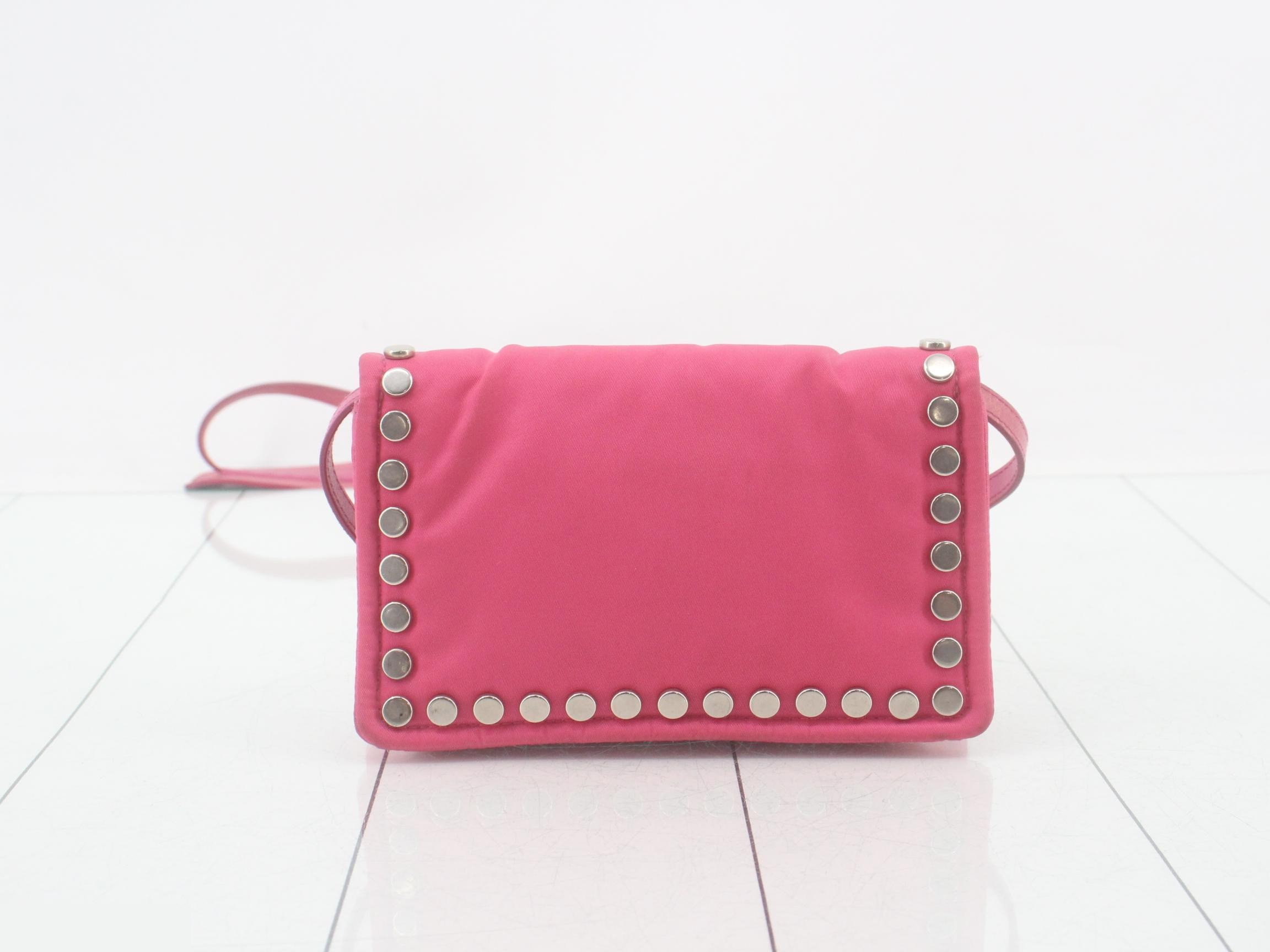 Etiquette Studs Pocono Crossbody Bag, Nylon — view 2