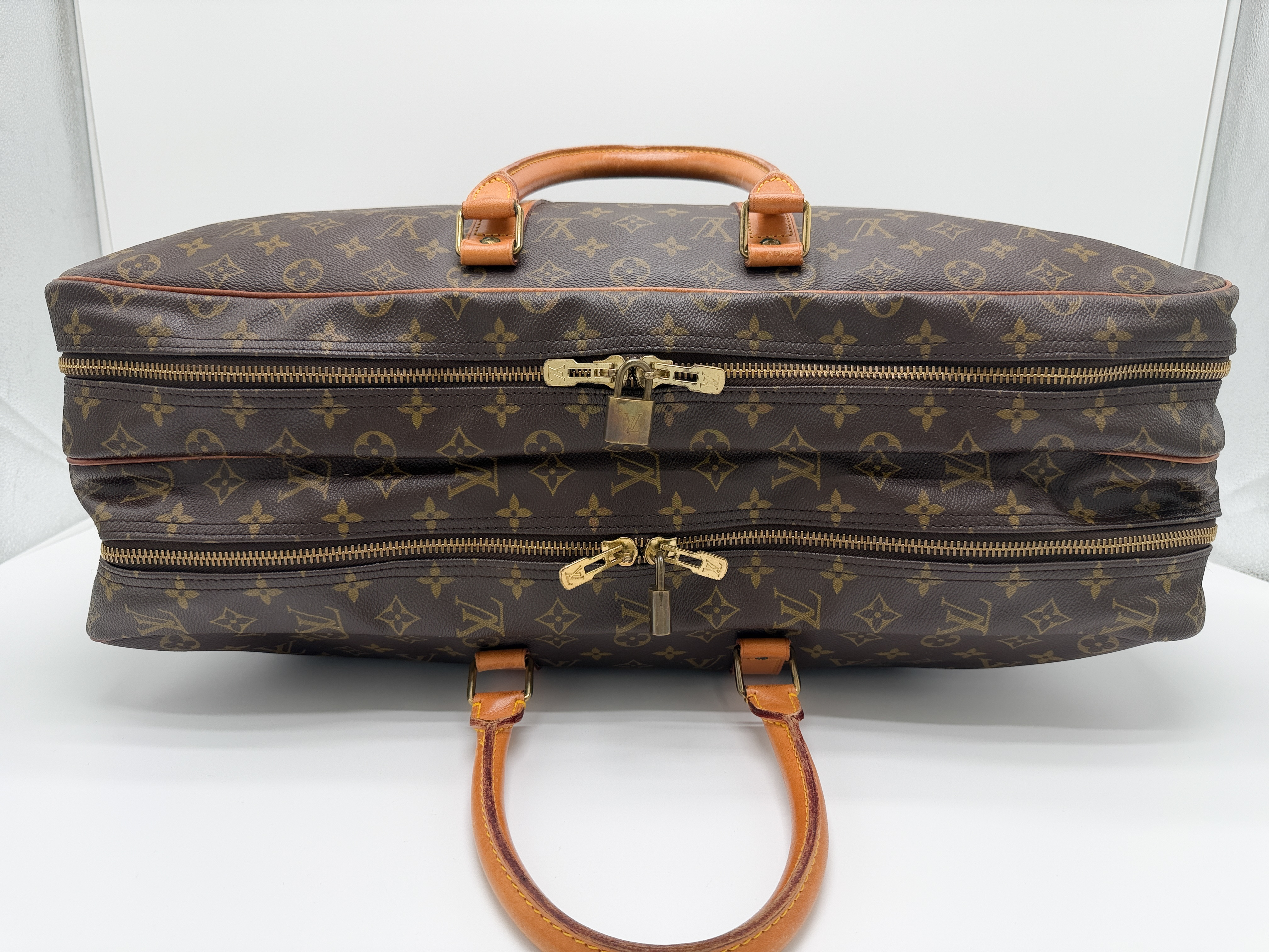 Monogram M41404 Sirius 55 Boston Bag with 2 Padlocks — view 5
