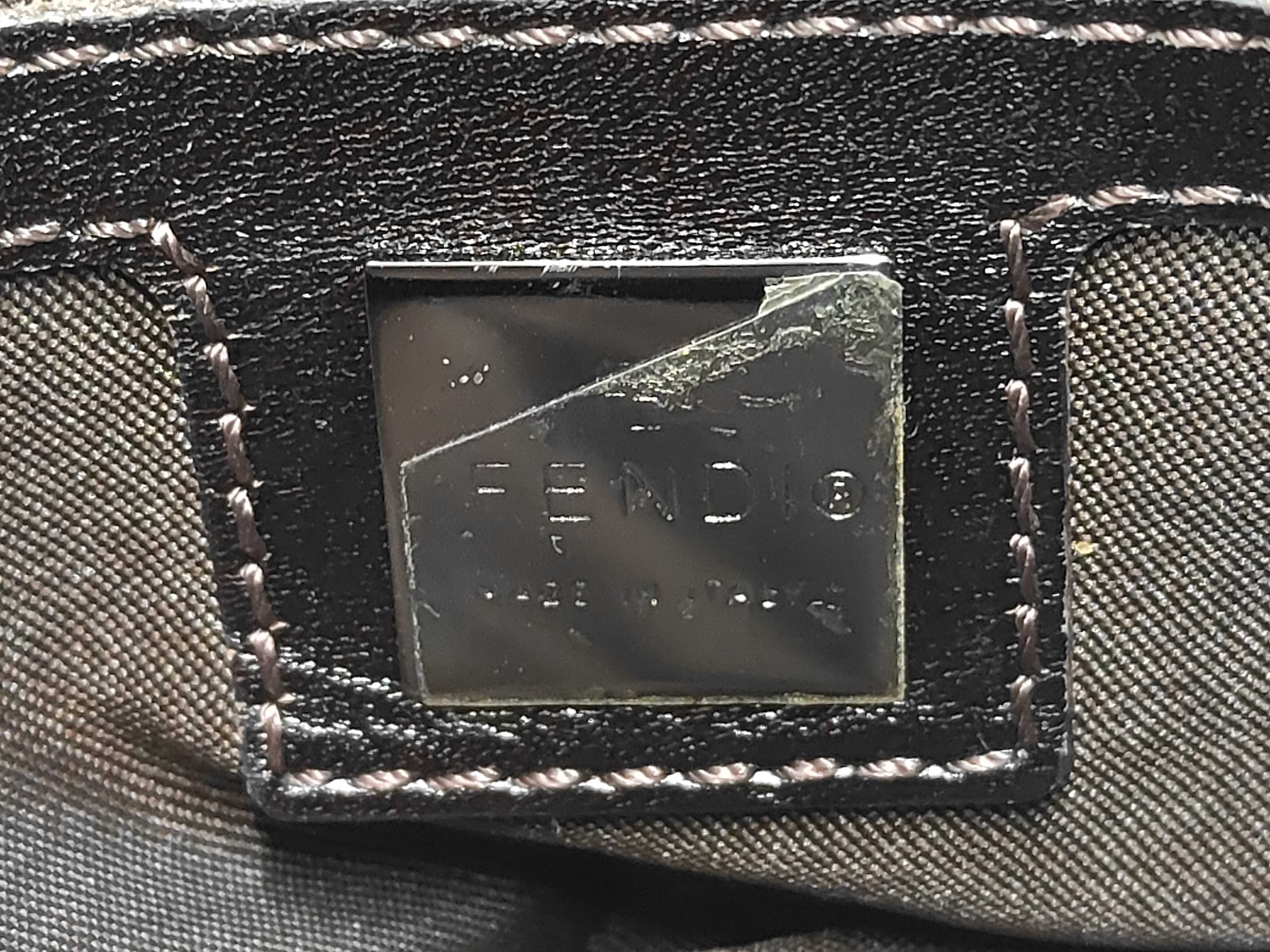 Zucca pattern Fendi handbag — view 9