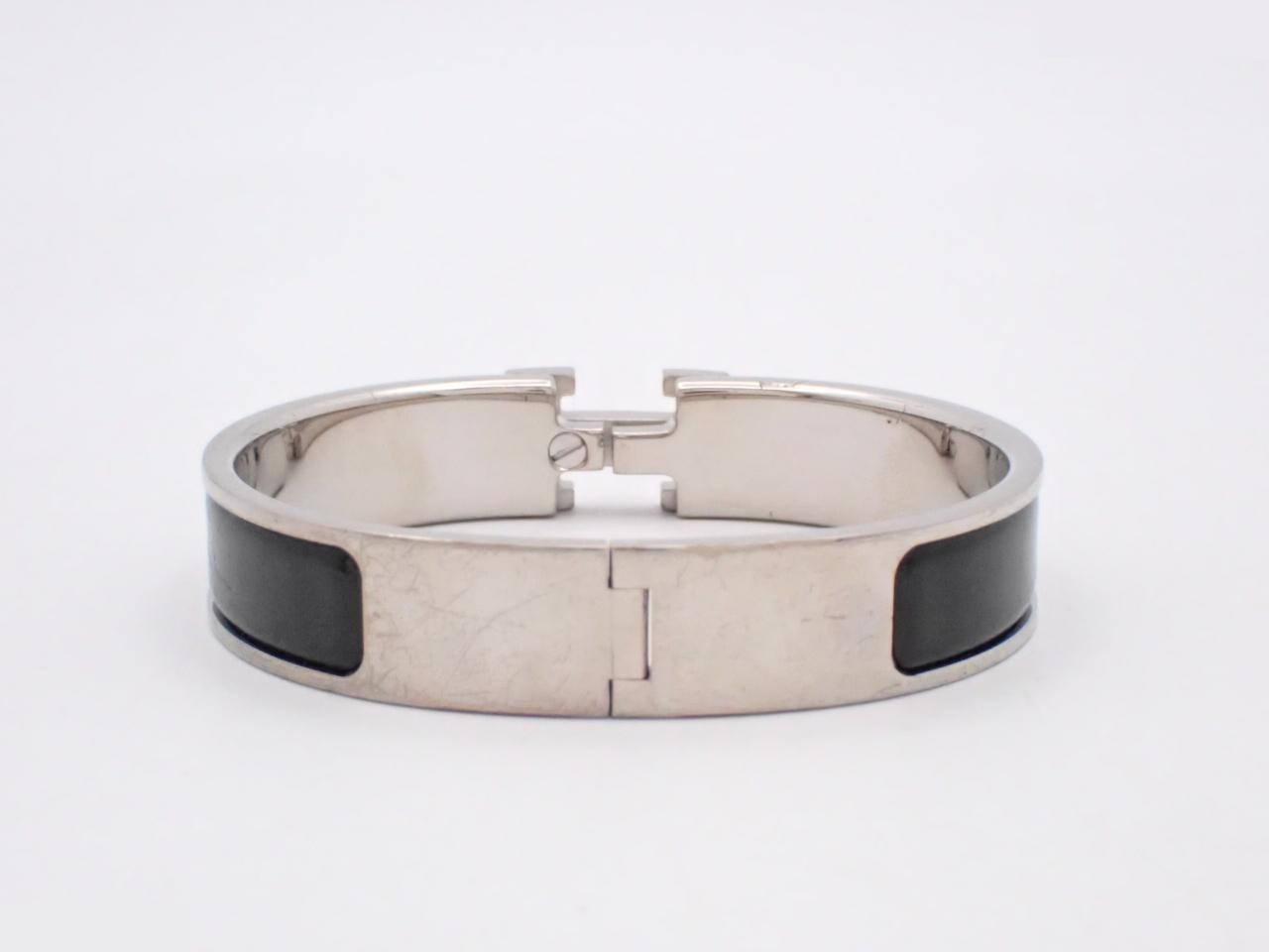 Click Crack Bracelet, Silver, Wrist Circumference Approx. 16cm — view 2