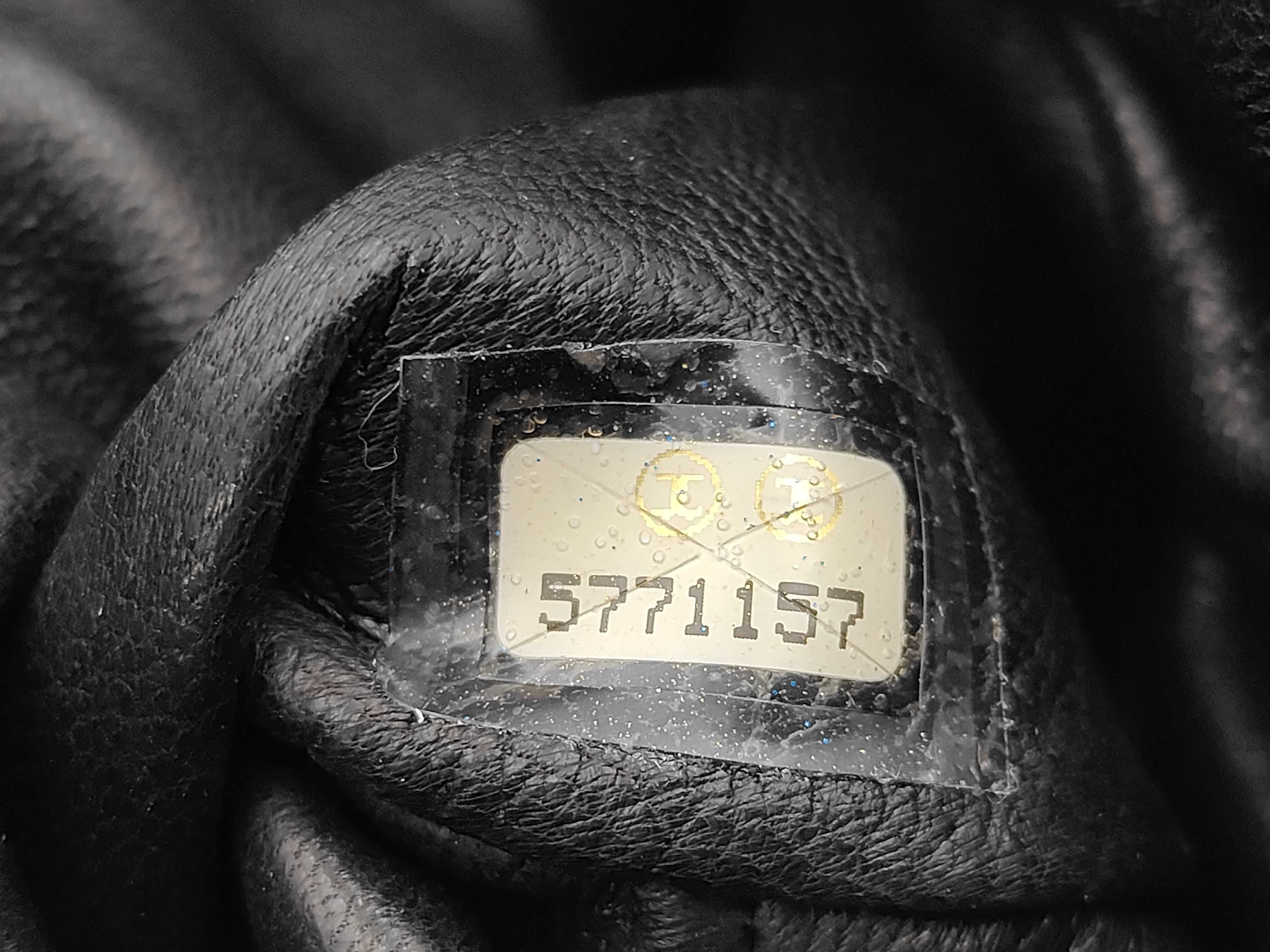 Lambskin Black Drawstring Bag — view 11