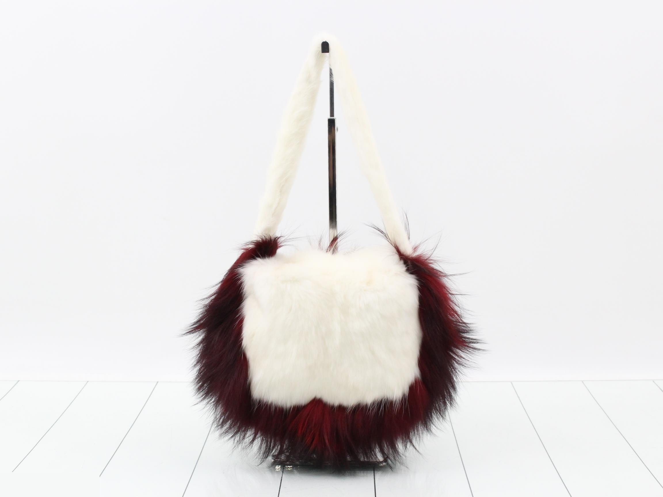 Mamma Baguette Fur Shoulder Bag — view 2