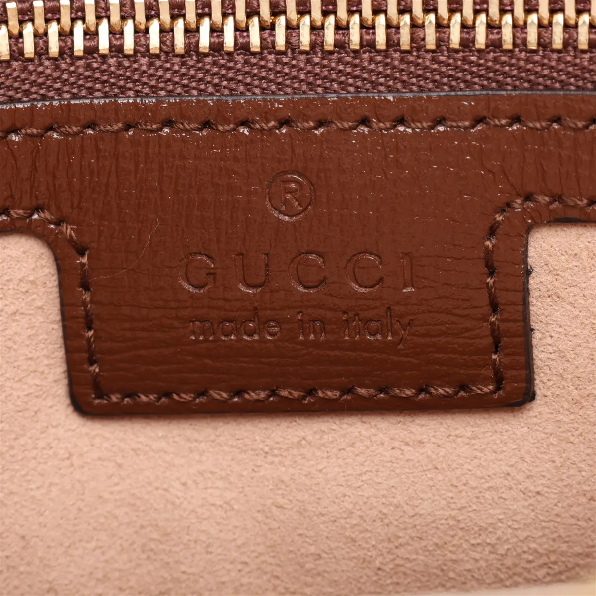 GG Supreme Horsebit 645454 PVC x Leather Shoulder Bag Brown — view 10