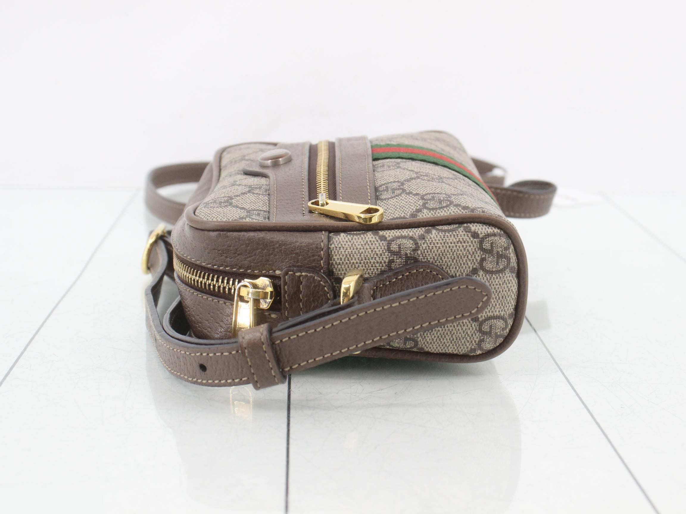 Shoulder bag, Sherry Ophidia, brown — view 4