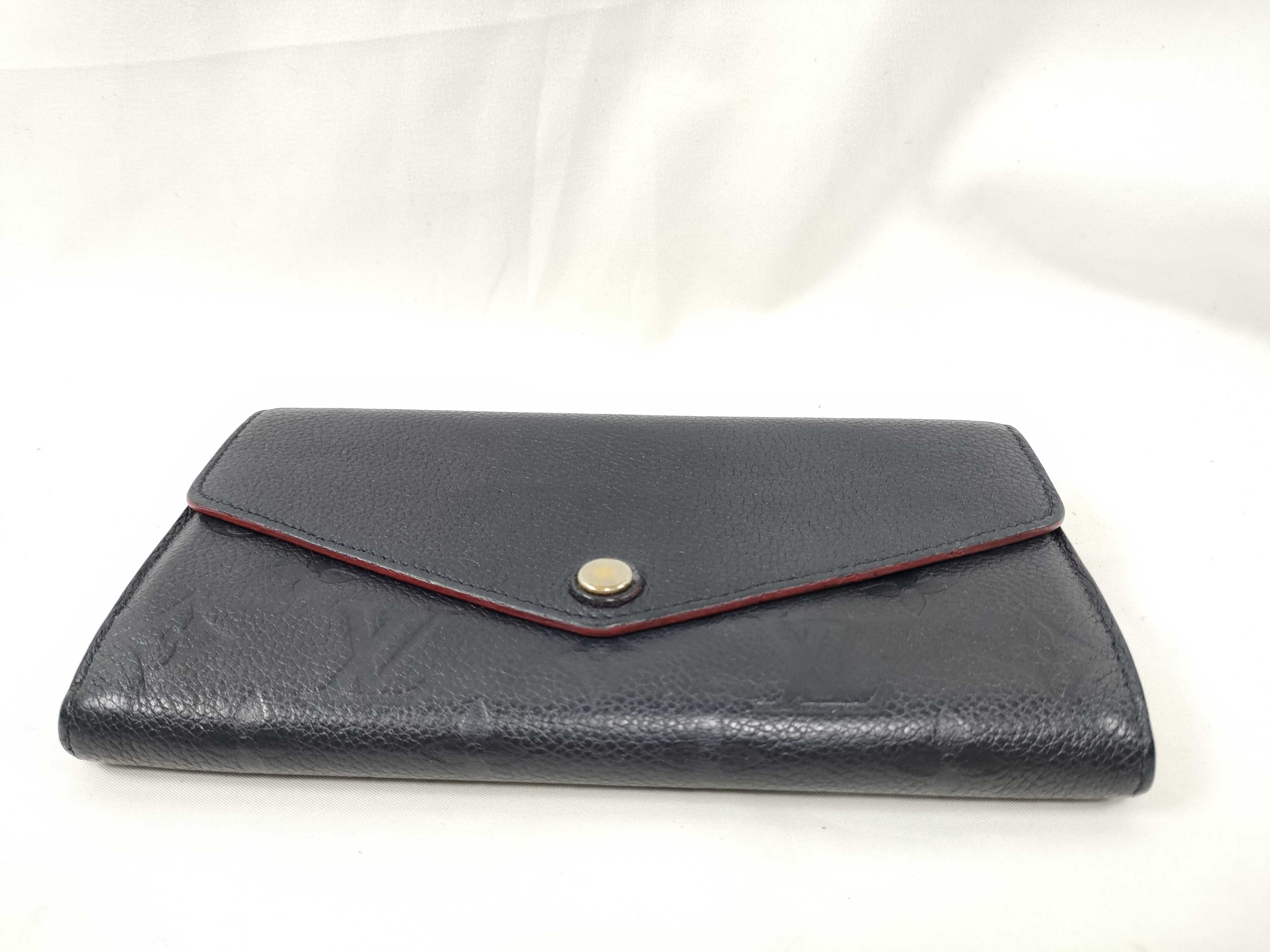 Monogram Louis Vuitton Portefeuille Sarah Empreinte M62125 Wallet — view 3
