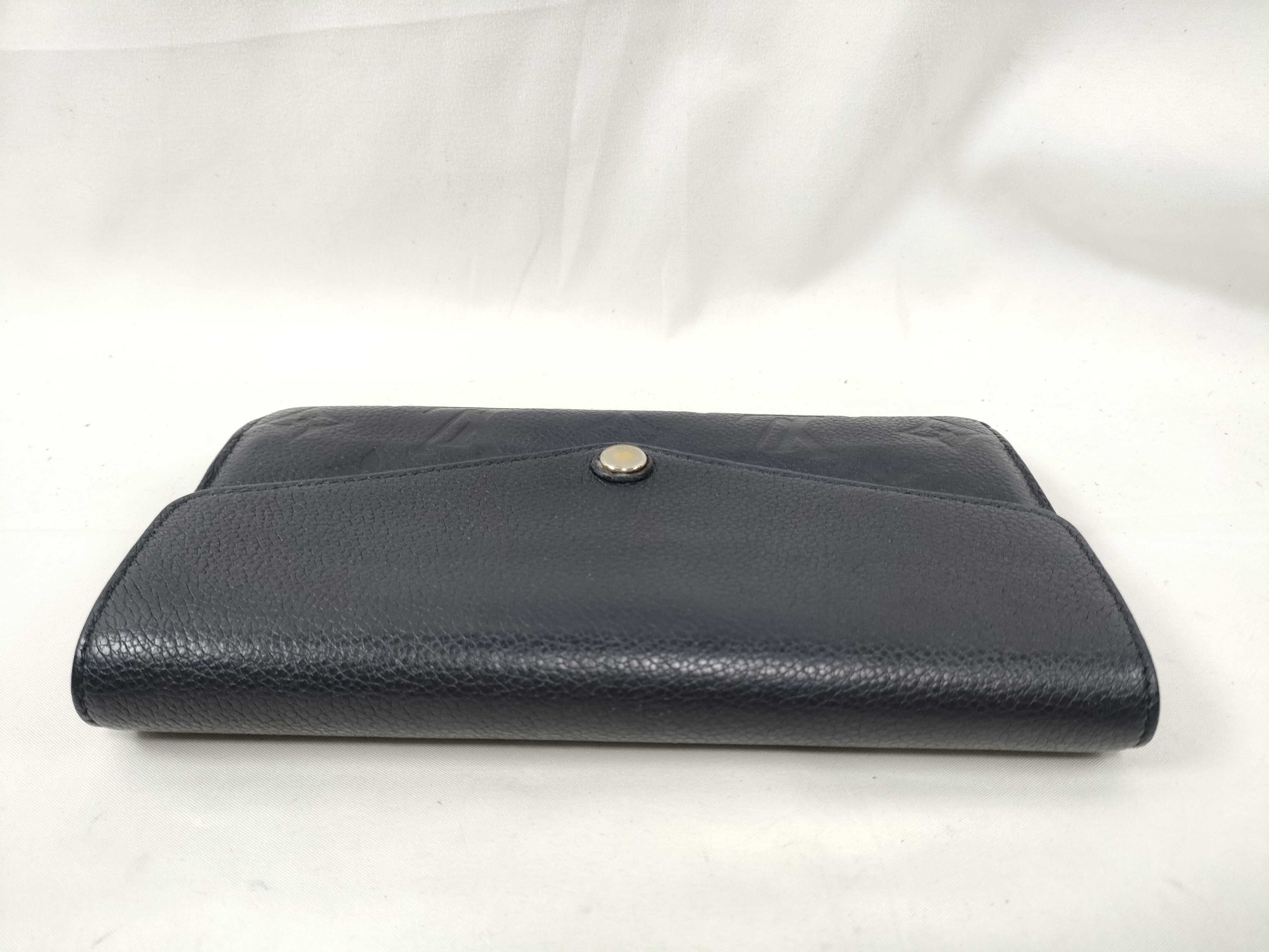 Monogram Louis Vuitton Portefeuille Sarah Empreinte M62125 Wallet — view 6