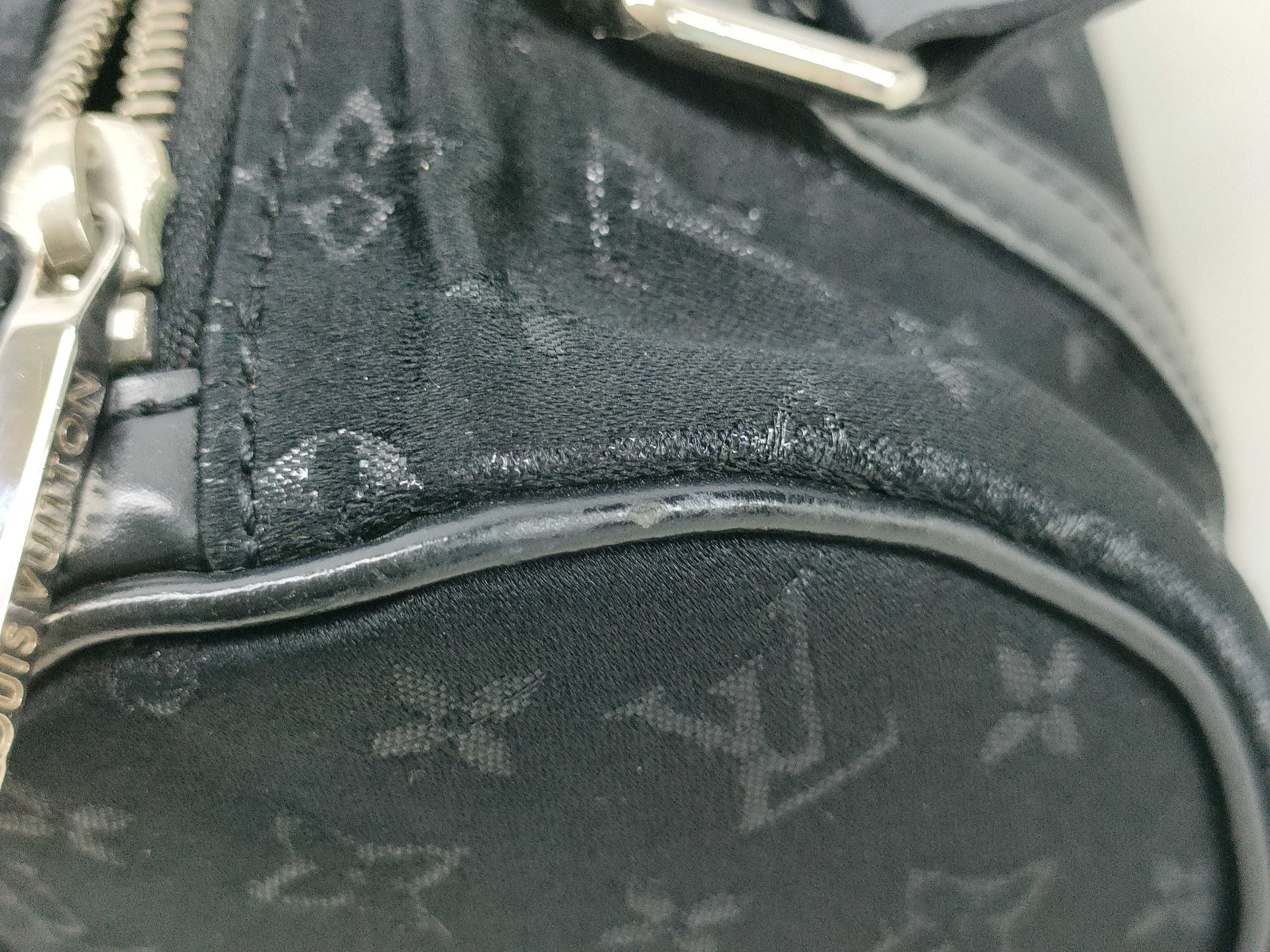 Monogram Satin Little Papillon M92352 Handbag — view 14