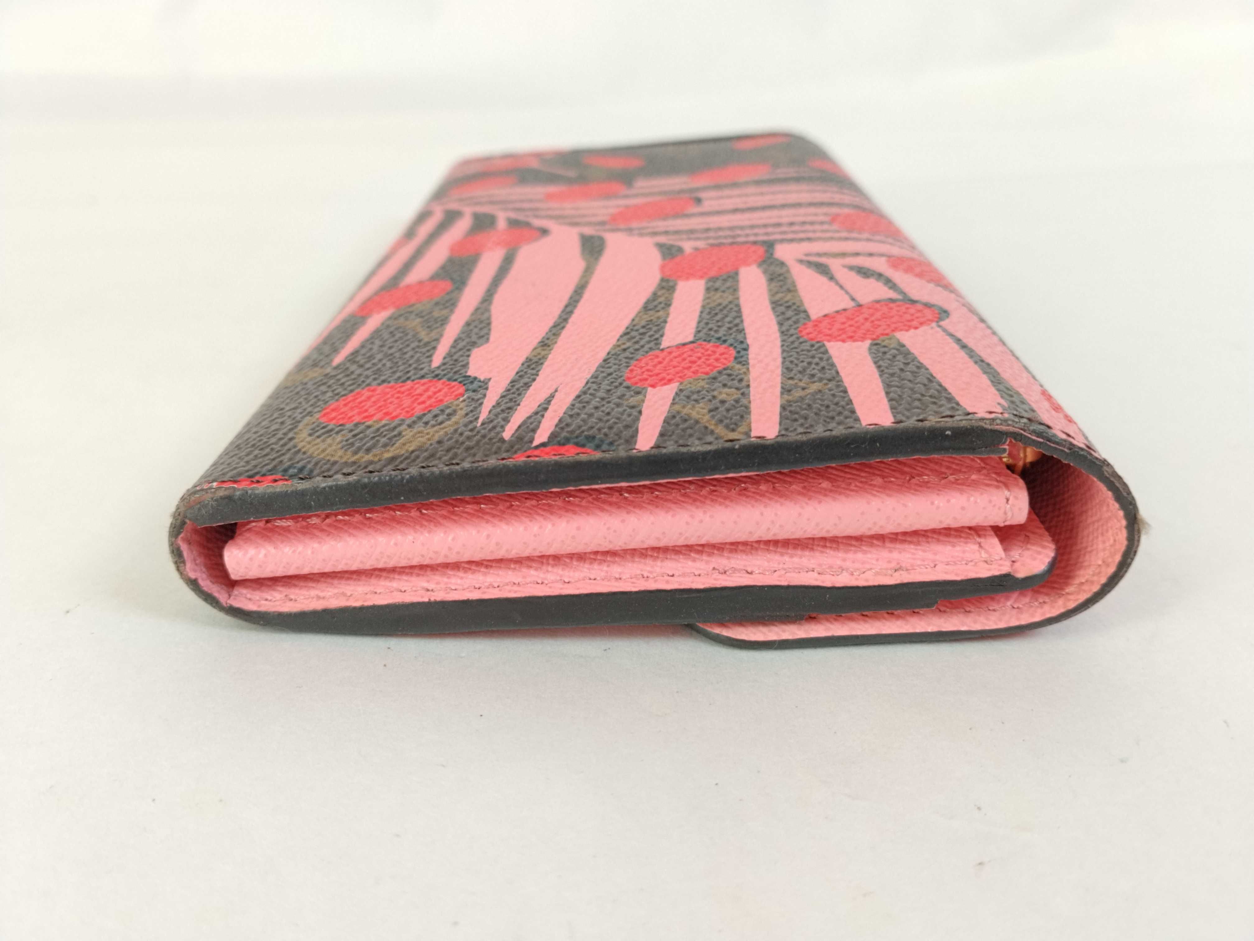 LV Portefeuille Sarah M42576 Mono Summer Jungle Dot Wallet — view 5