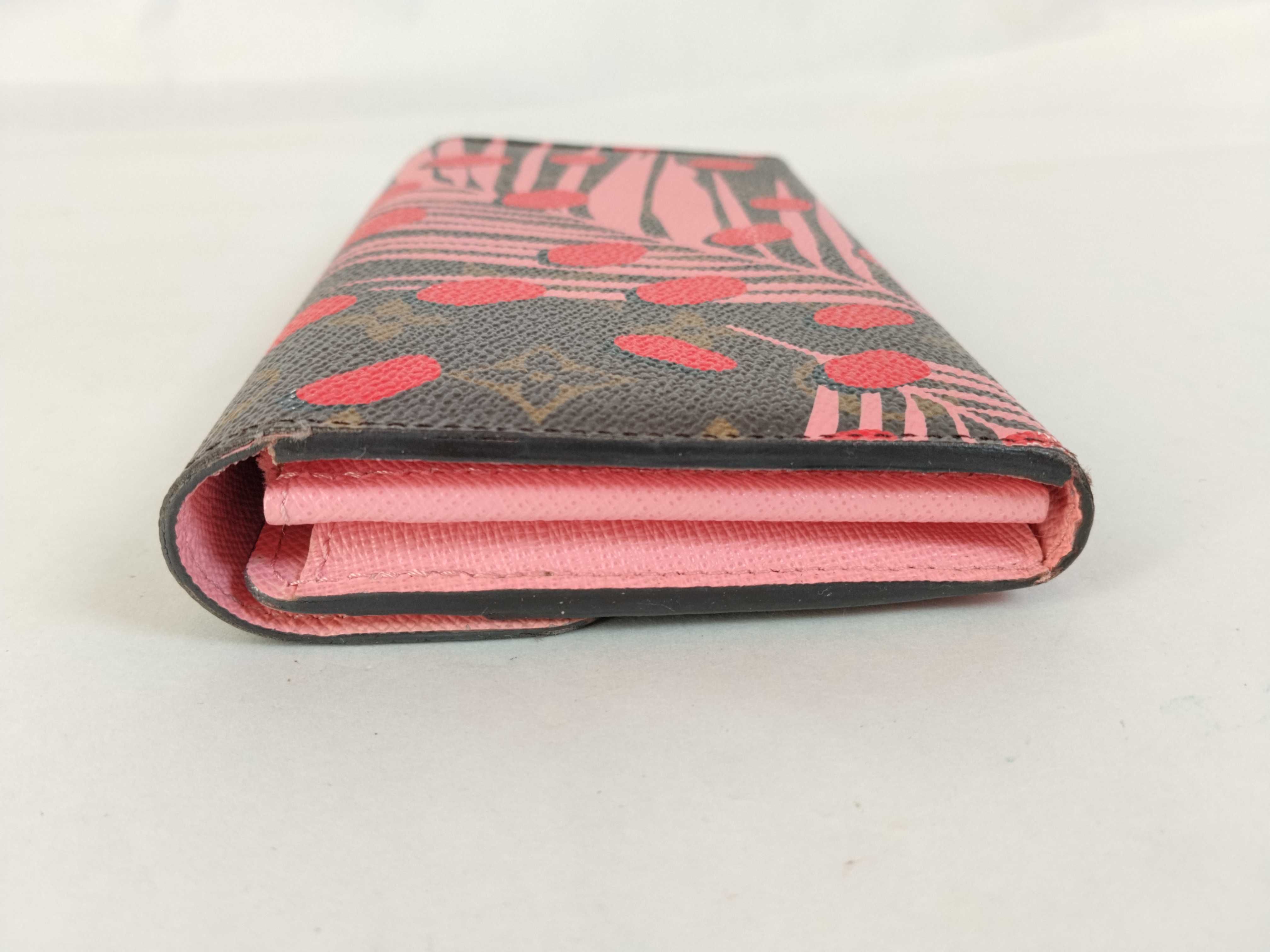 LV Portefeuille Sarah M42576 Mono Summer Jungle Dot Wallet — view 7