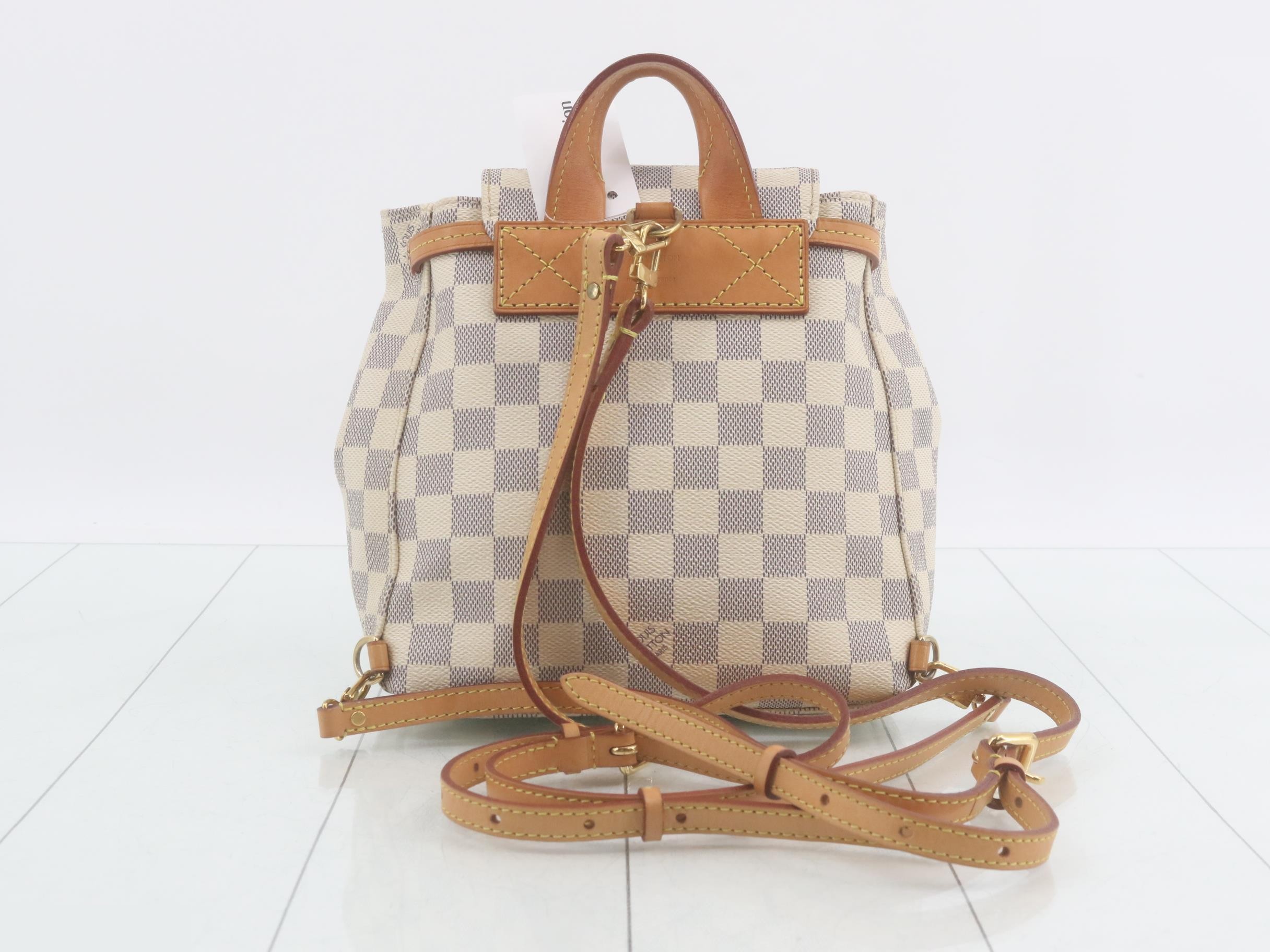 Damier Azur Speron BB Backpack — view 2