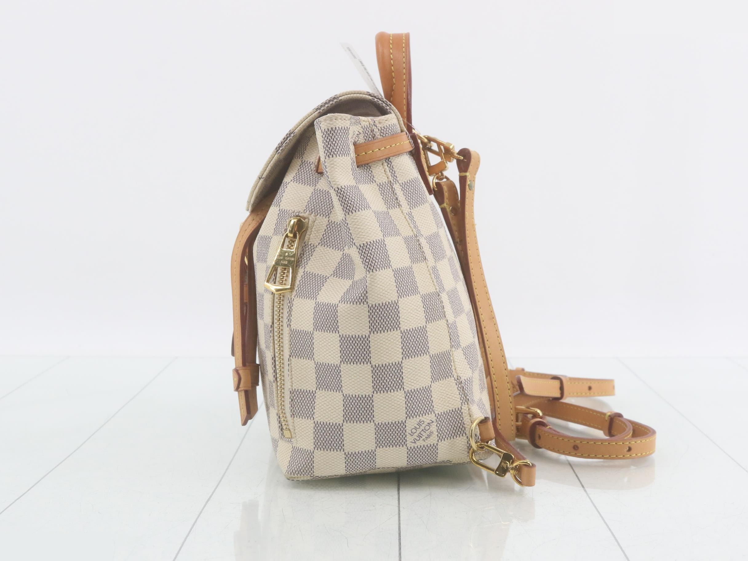 Damier Azur Speron BB Backpack — view 3