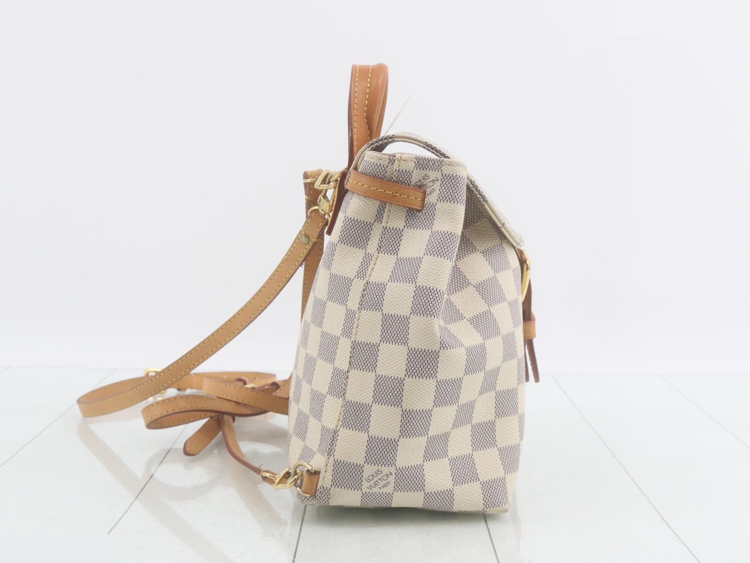 Damier Azur Speron BB Backpack — view 4
