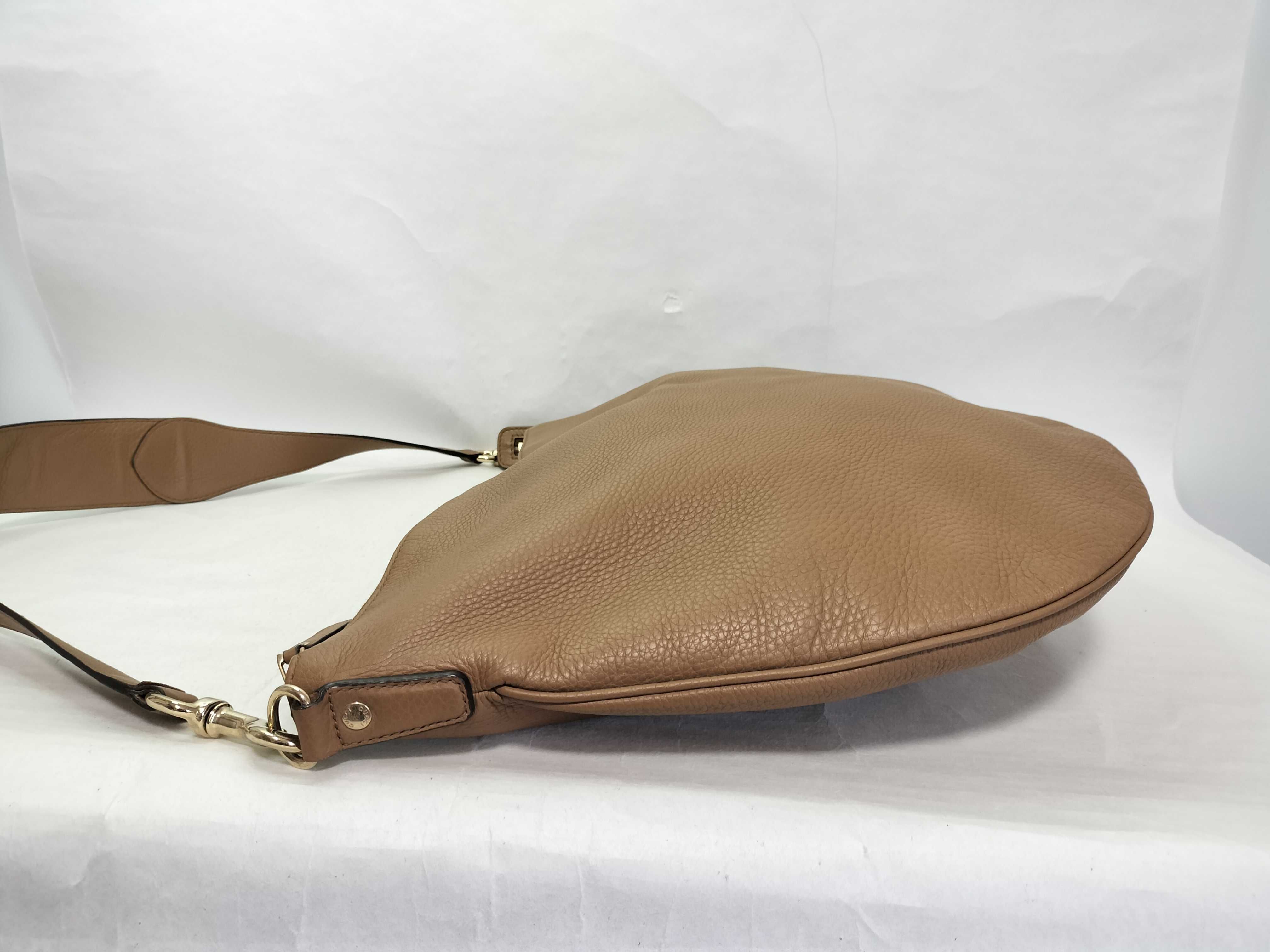 Leather Shoulder Bag (Brown) — view 7