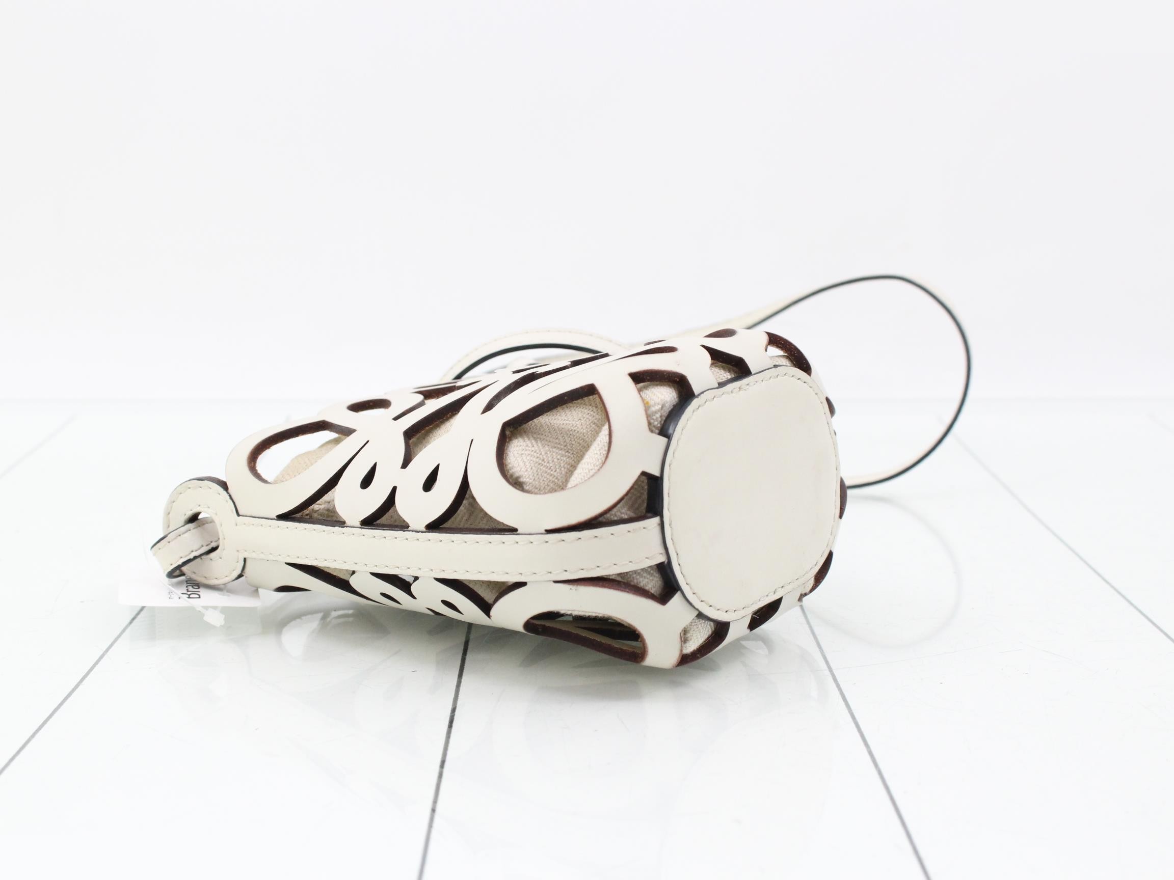 Anagram Cut-Out Pocket Shoulder Bag — view 5