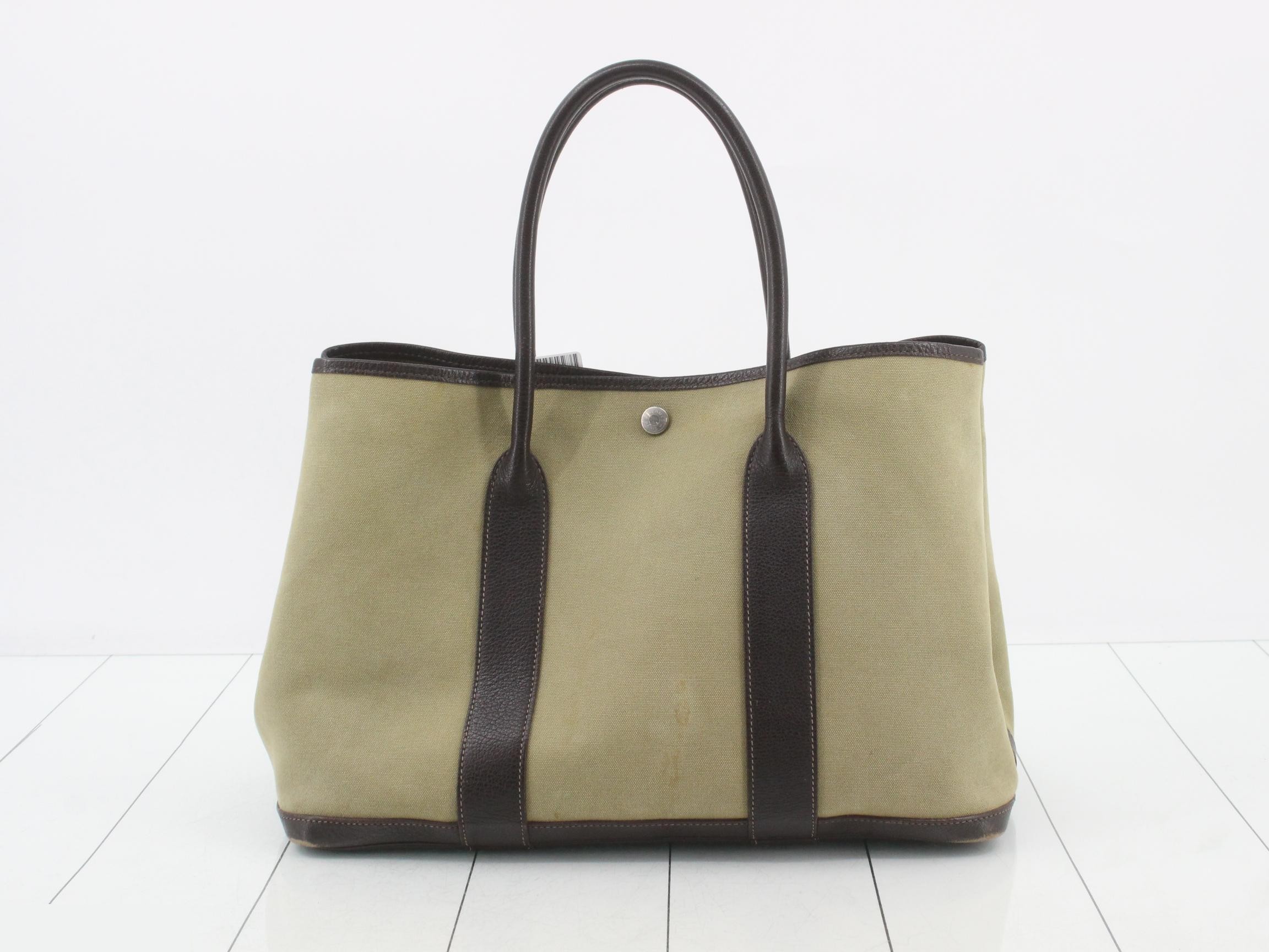 Garden Party PM Shoulder Bag, Khaki, G — view 2