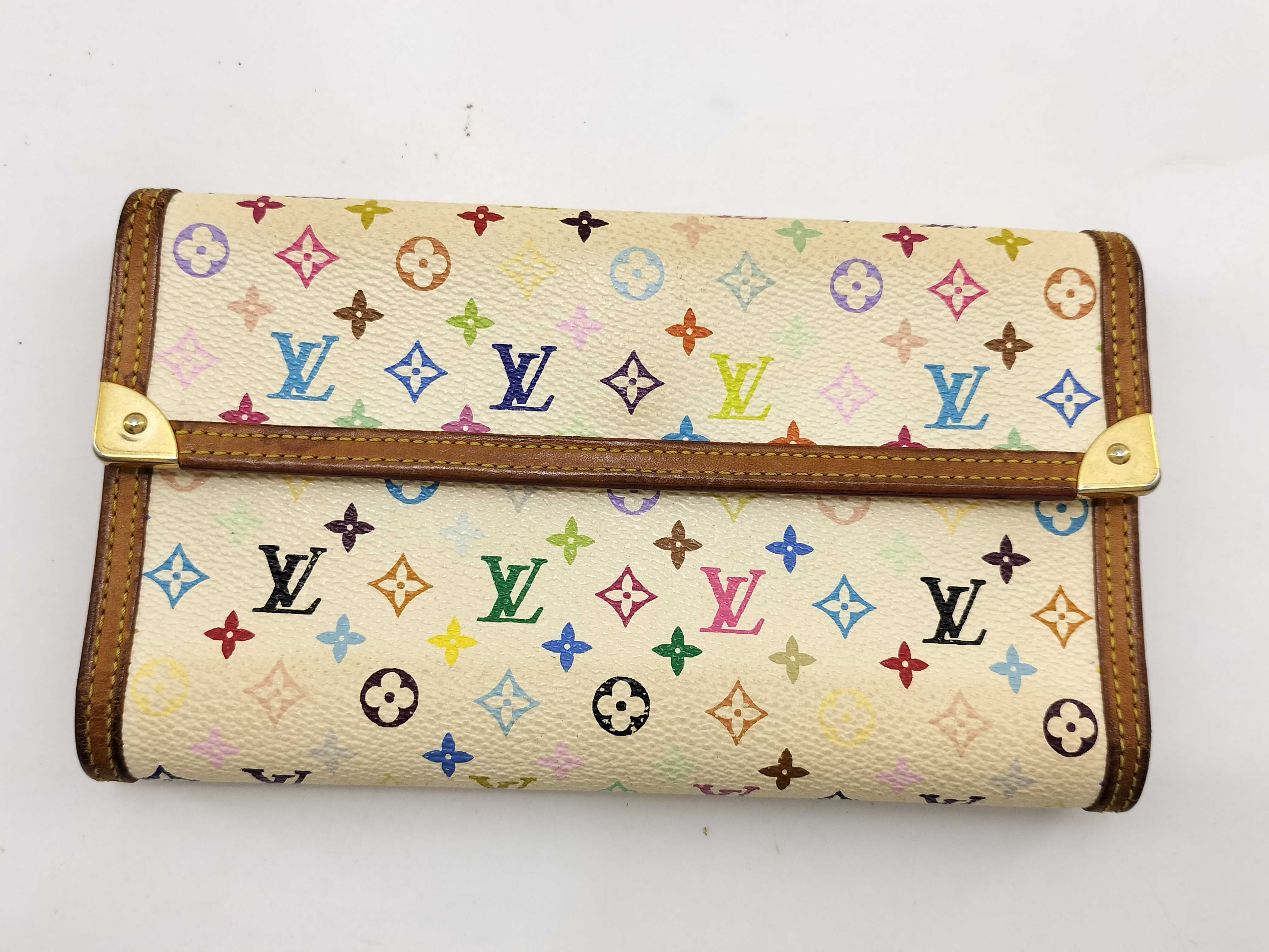 Monogram Multicolor LV Long Wallet Multicolor Wallet