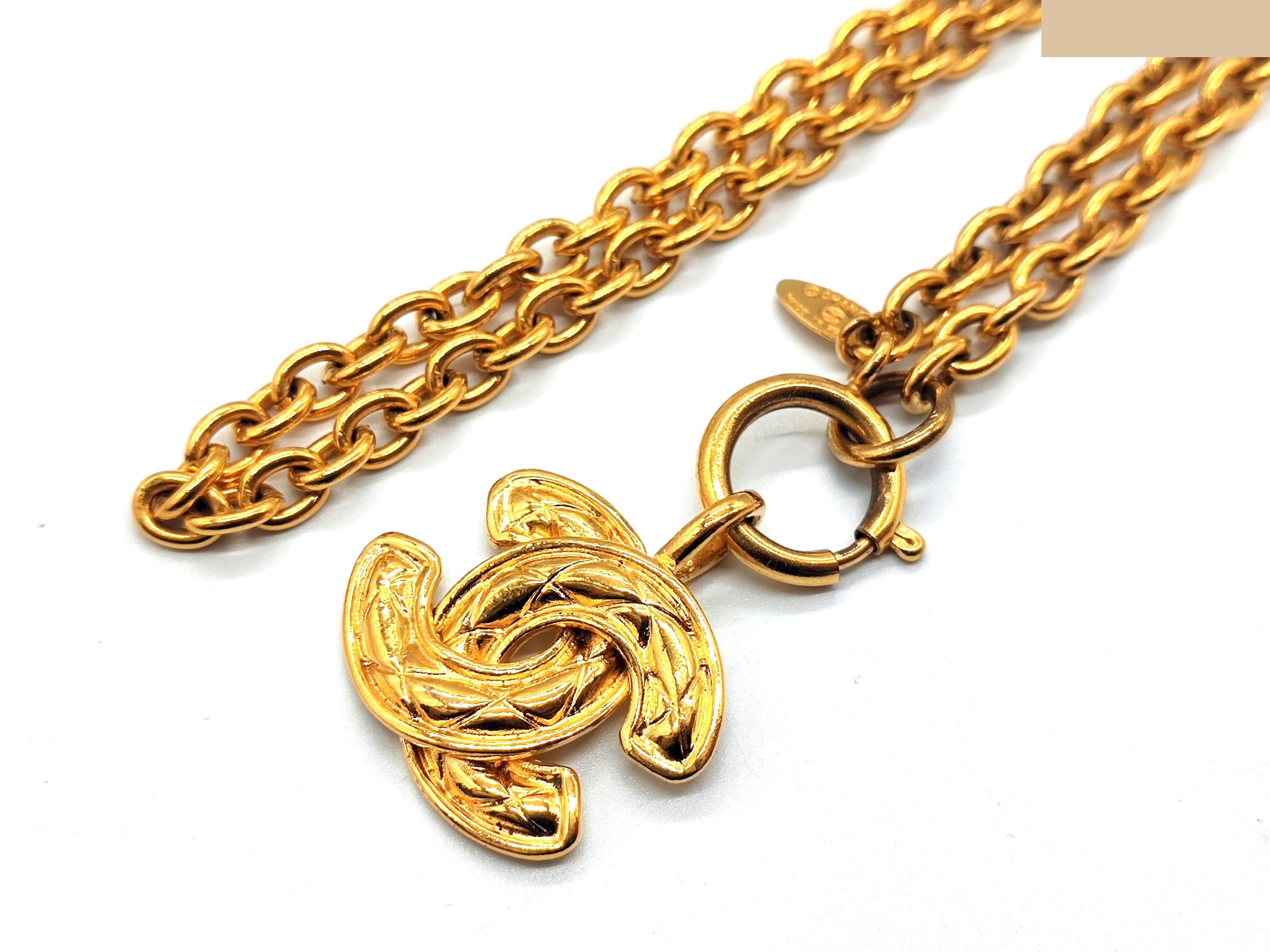 Coco Mark Matelassé Necklace, Chain approx. 56cm — view 6