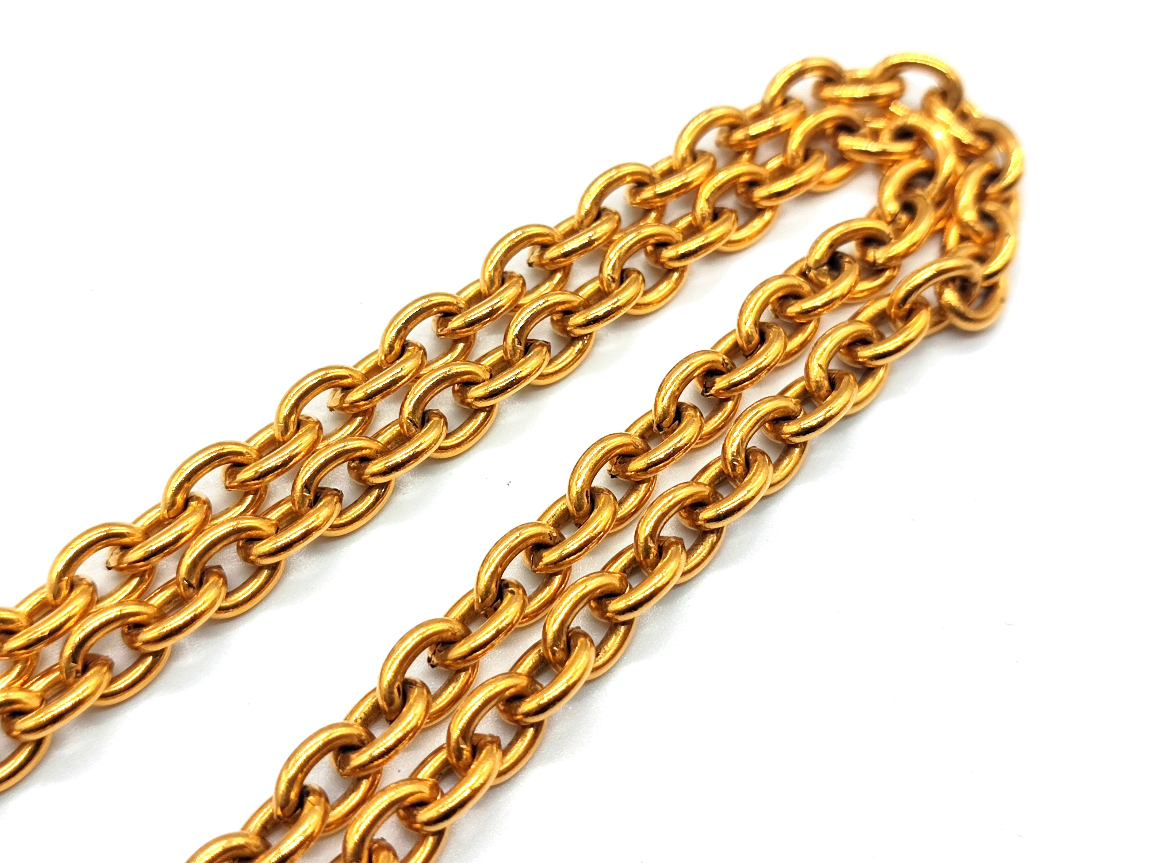 Coco Mark Matelassé Necklace, Chain approx. 56cm — view 7