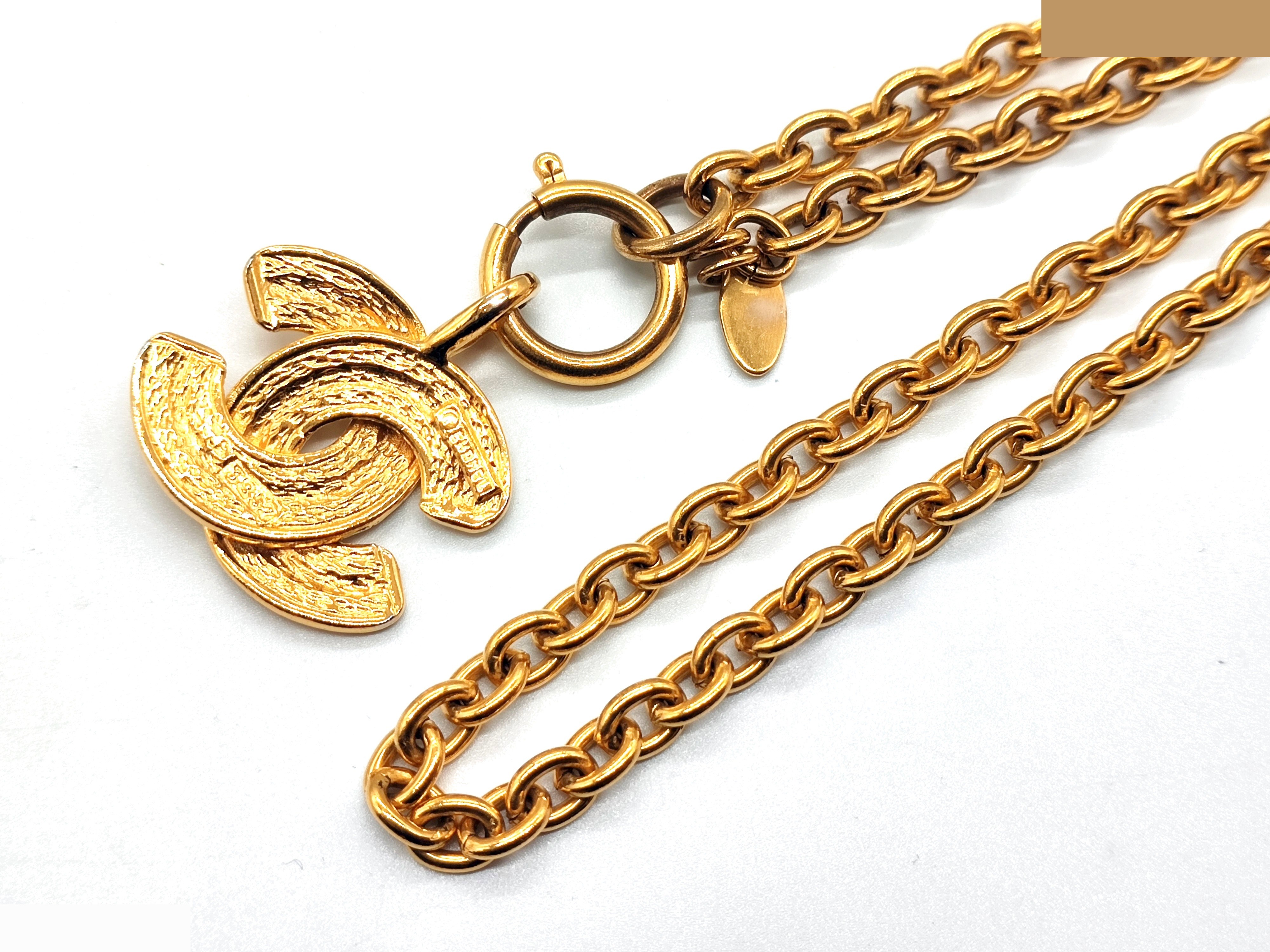 Coco Mark Matelassé Necklace, Chain approx. 56cm — view 9