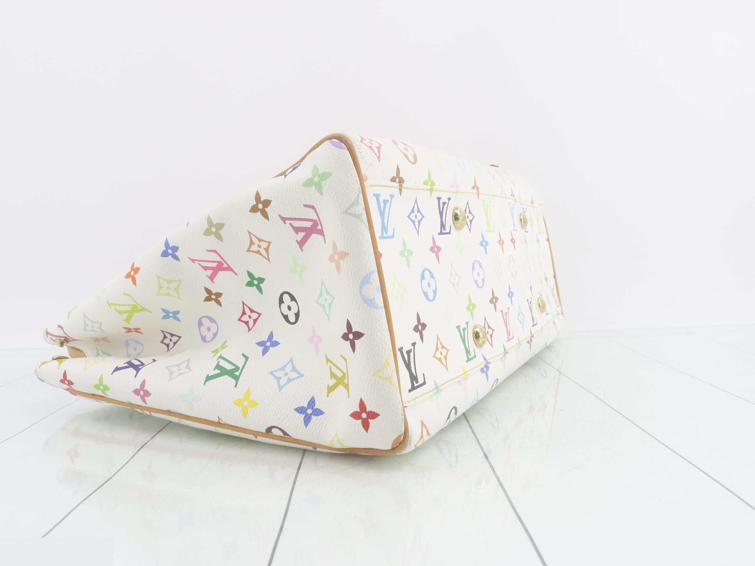 Multicolor tote bag, white — view 5