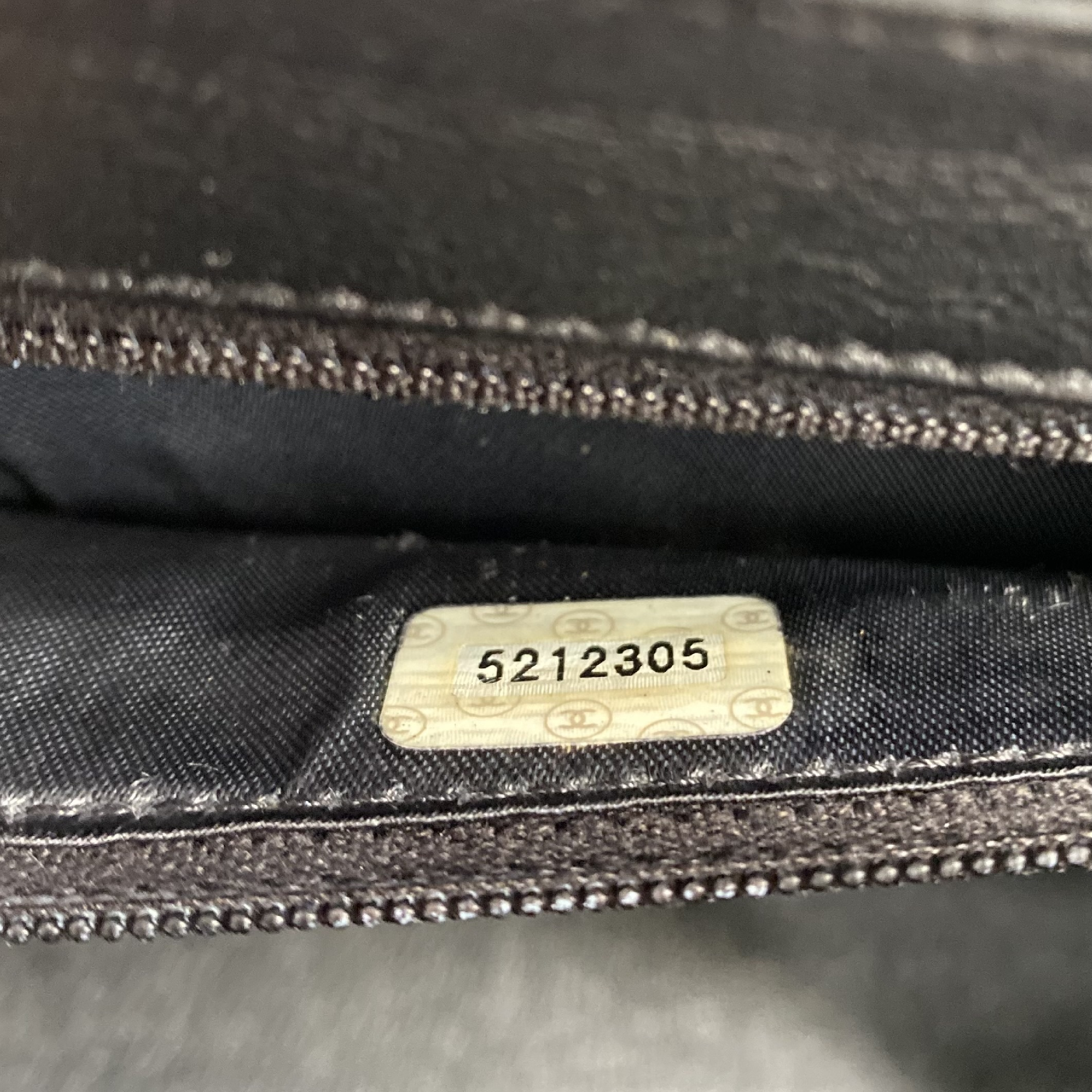 Coco Mark Turnlock Caviar Skin Handbag — view 12