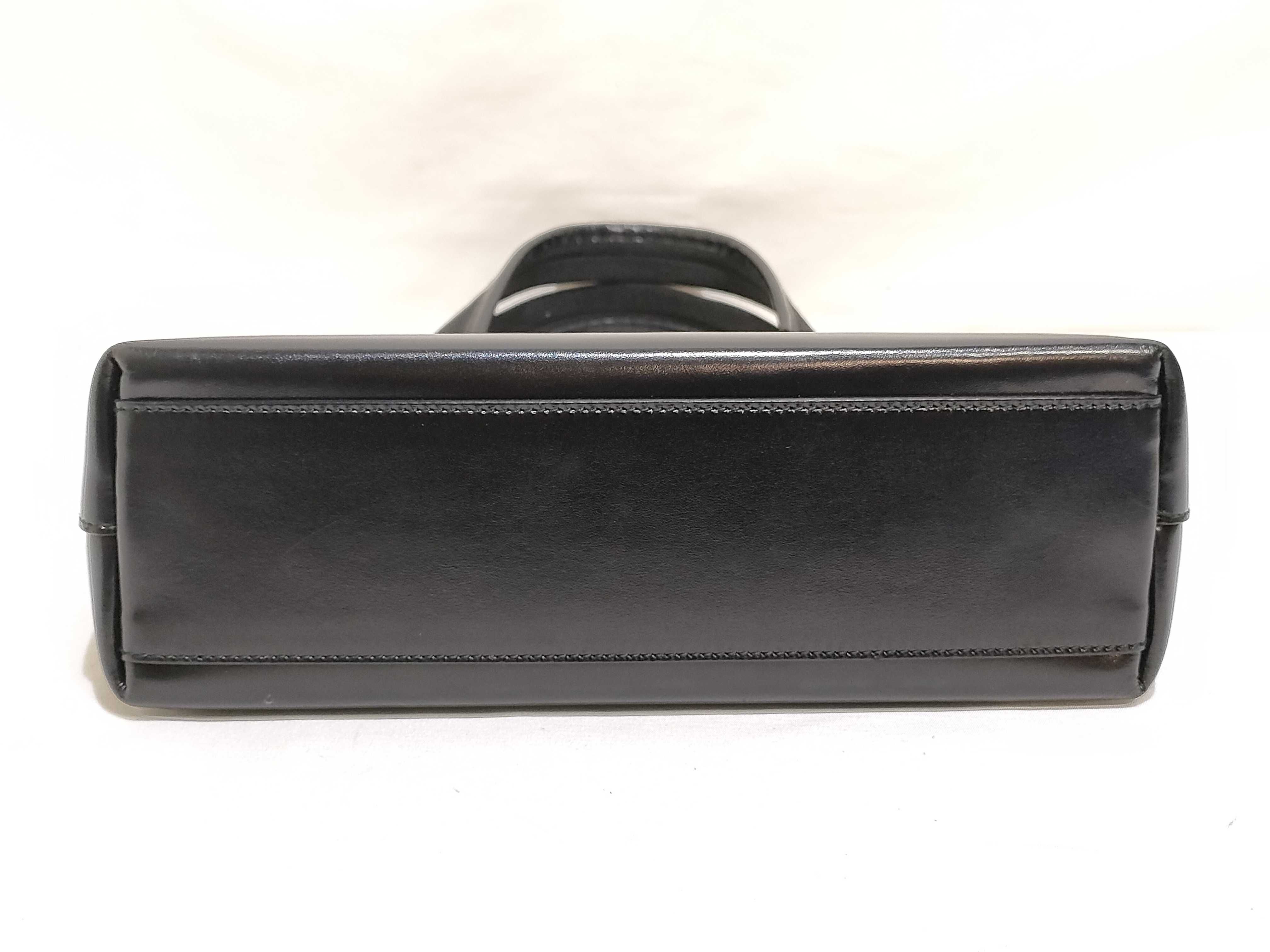 handbag, leather, black handbag — view 7