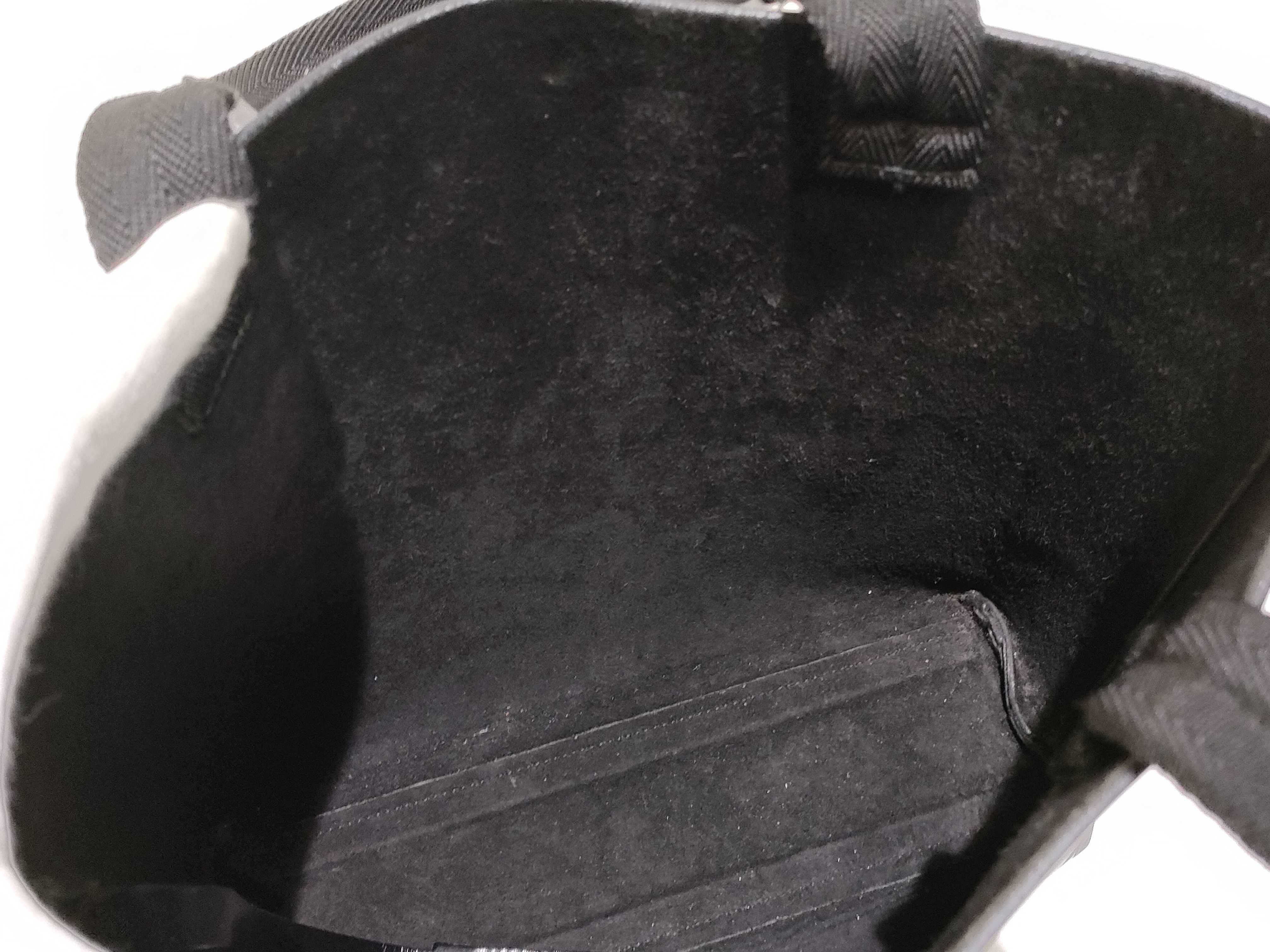 handbag, leather, black handbag — view 8
