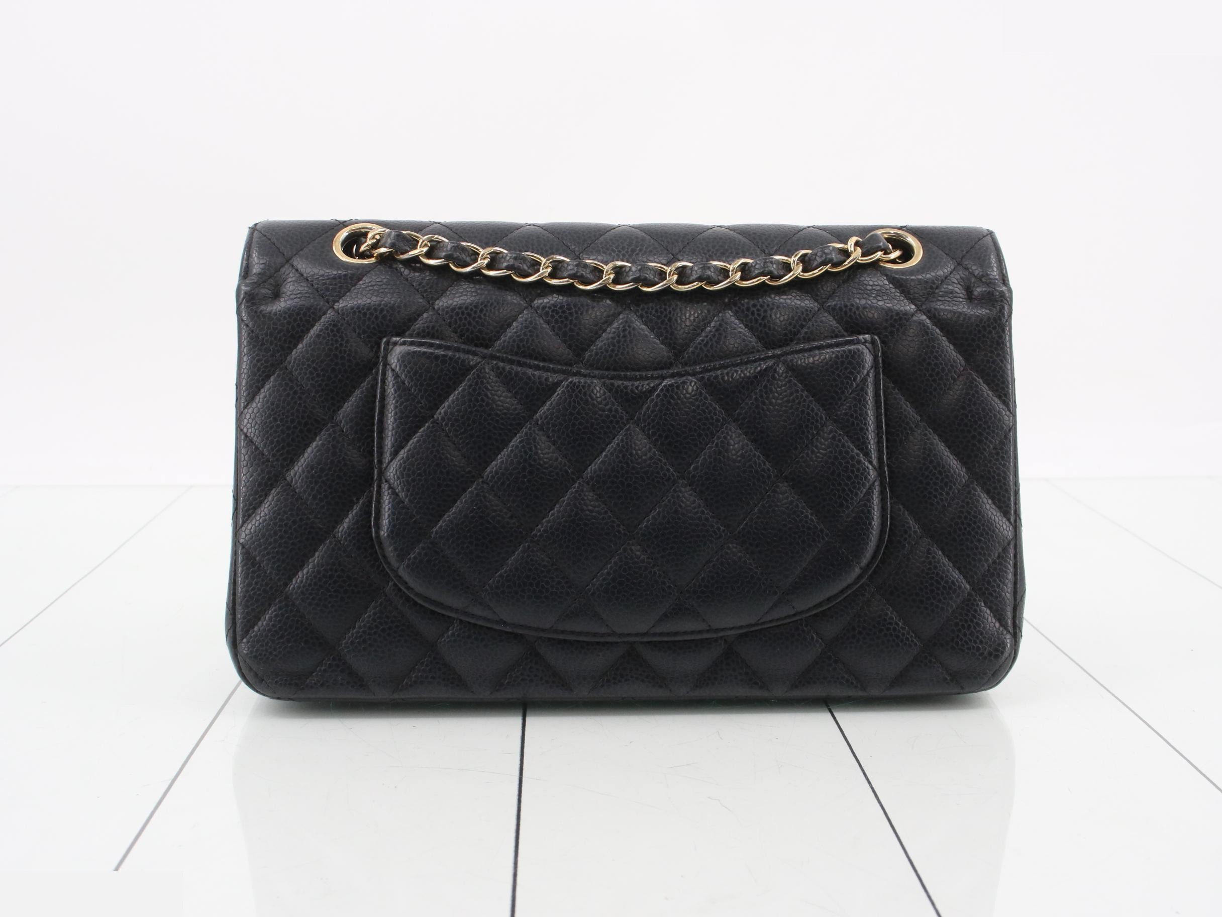 Item No. 27, A01112, Black, Caviar Leather, Gold Hardware, Matelassé 25 — view 2