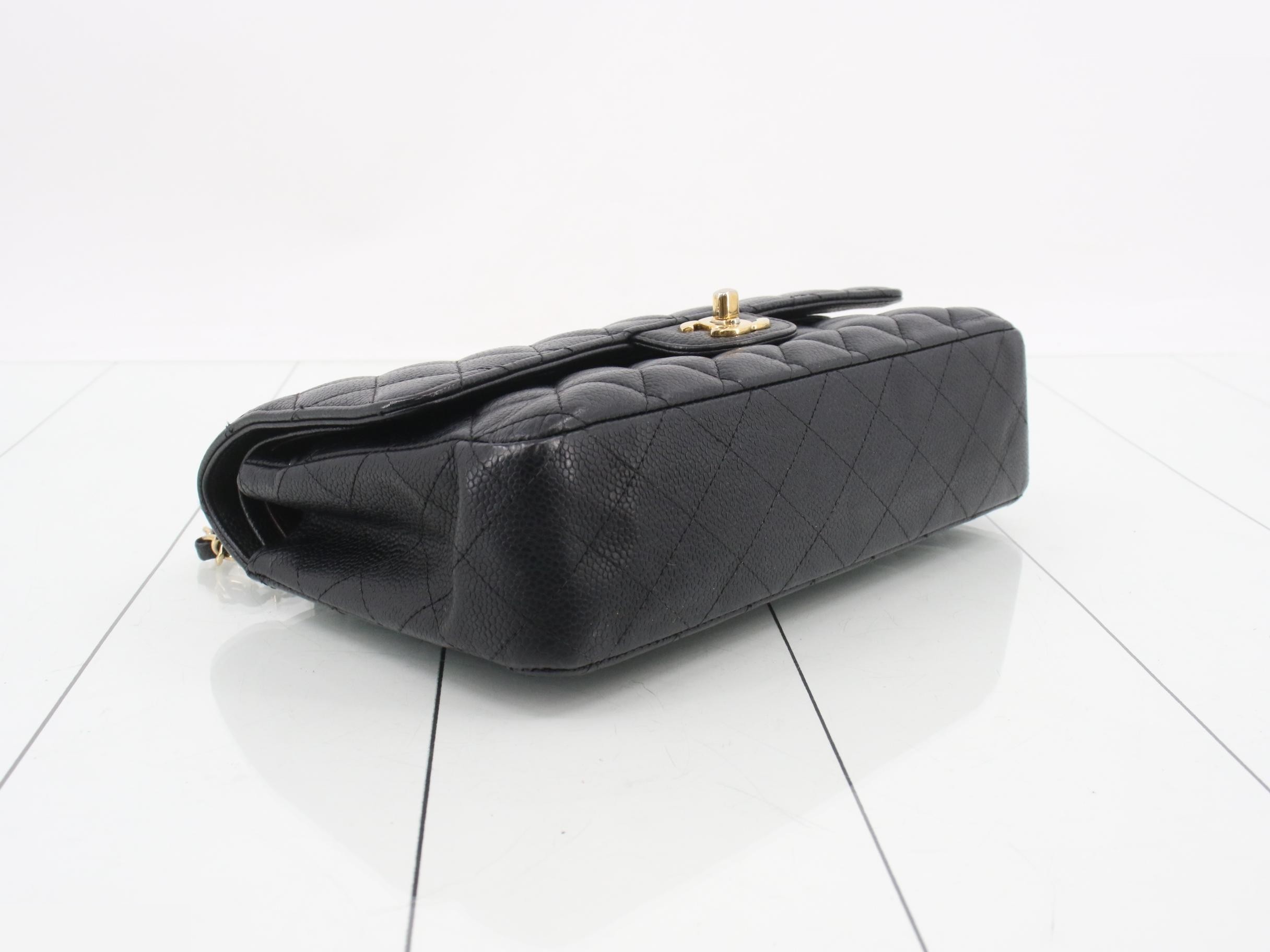 Item No. 27, A01112, Black, Caviar Leather, Gold Hardware, Matelassé 25 — view 5