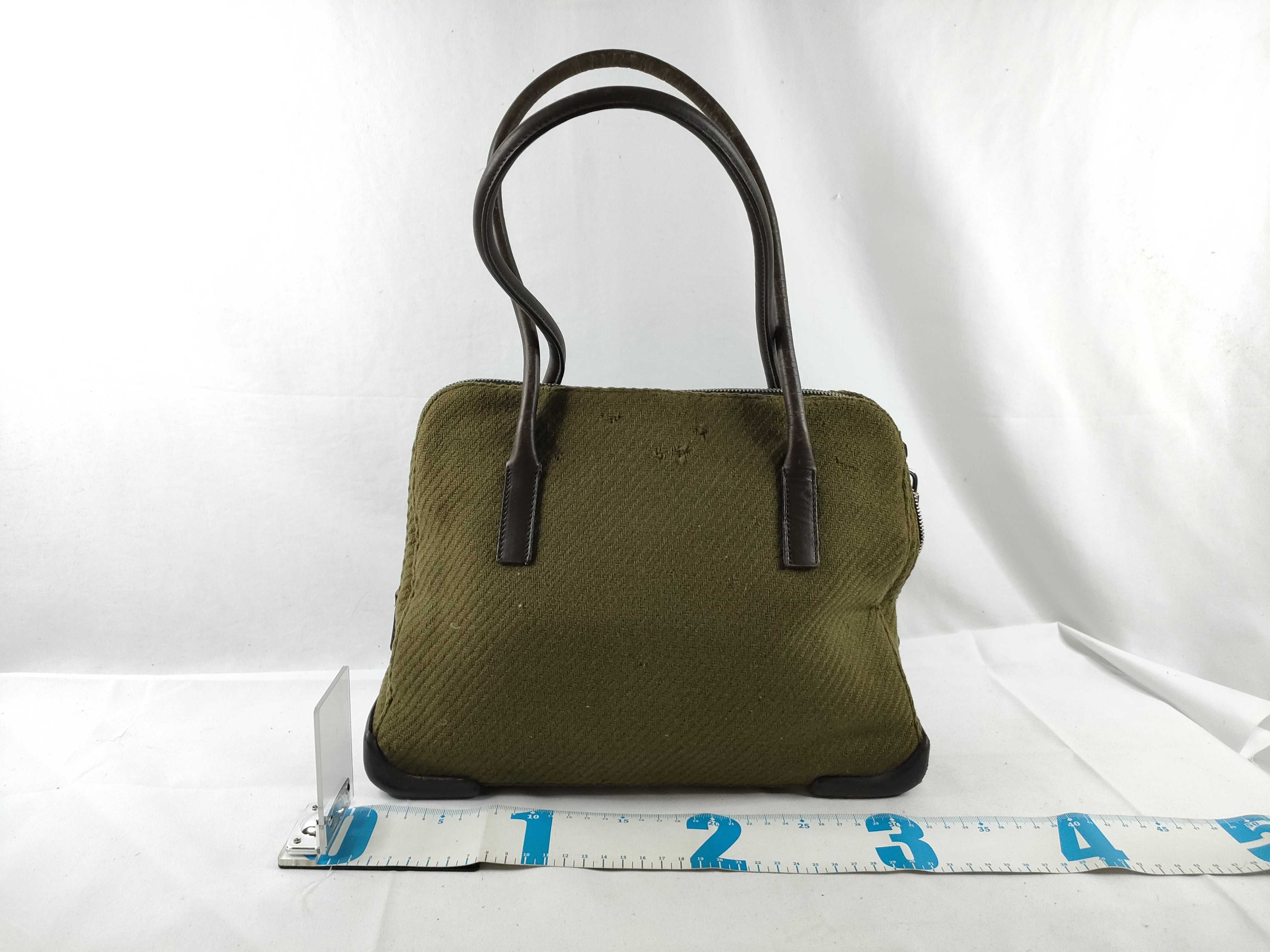 Wool Shoulder Bag Green Shoulder Bag — view 2