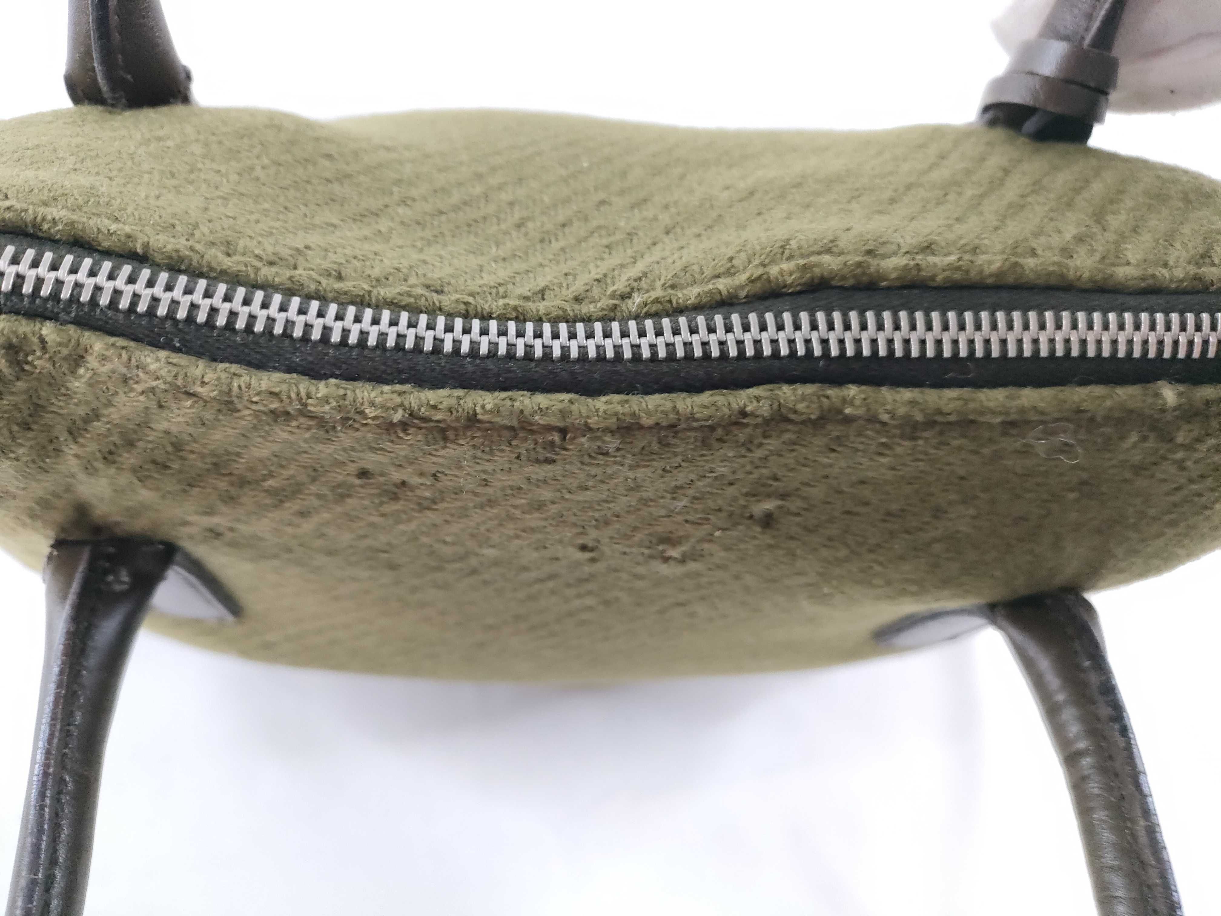 Wool Shoulder Bag Green Shoulder Bag — view 10
