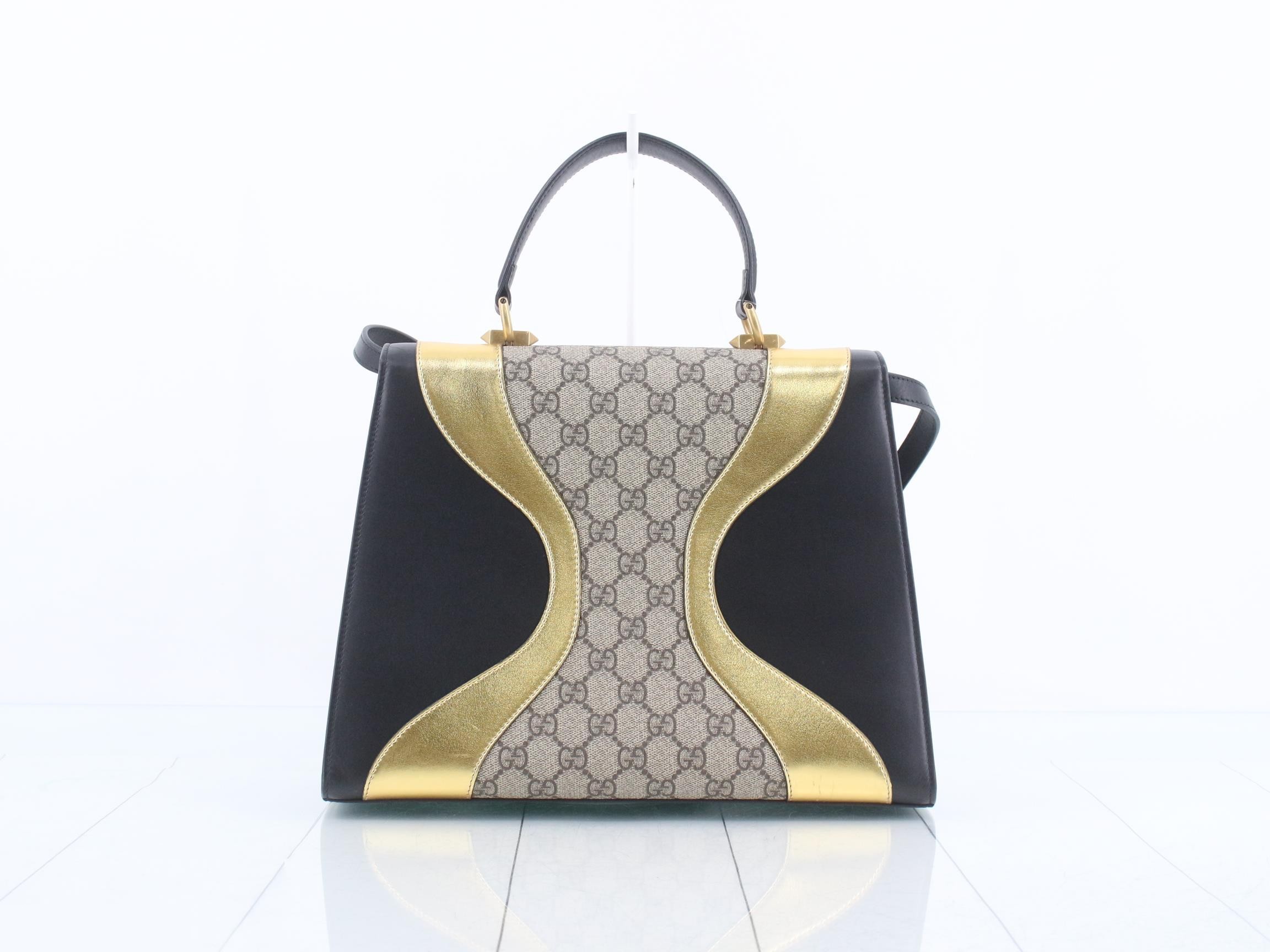 GG Supreme Ojiride Tiger Head 2-Way Shoulder/Handbag — view 2
