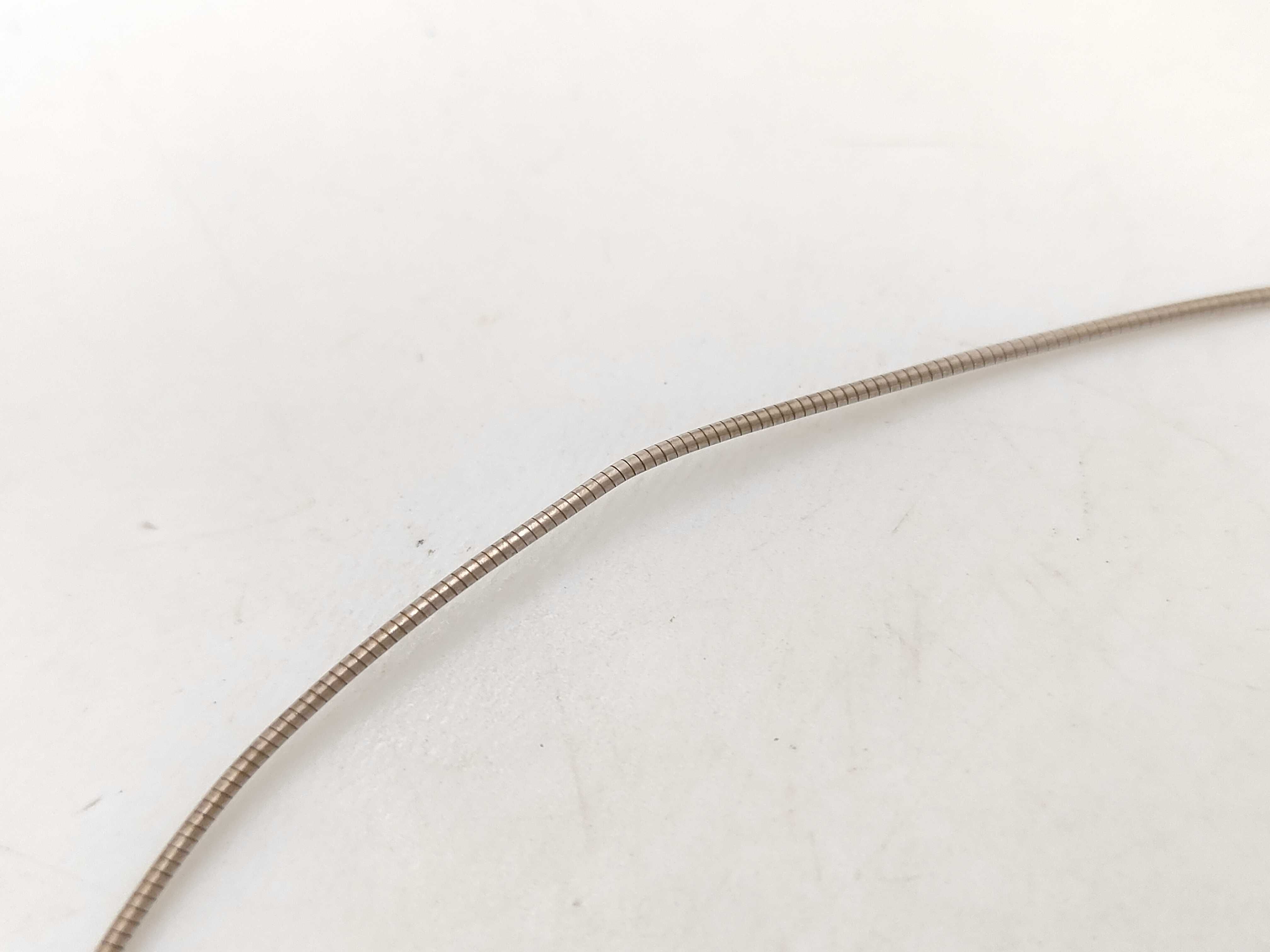 Cage d'H H-Cube Pale Orange x Silver Necklace — view 4
