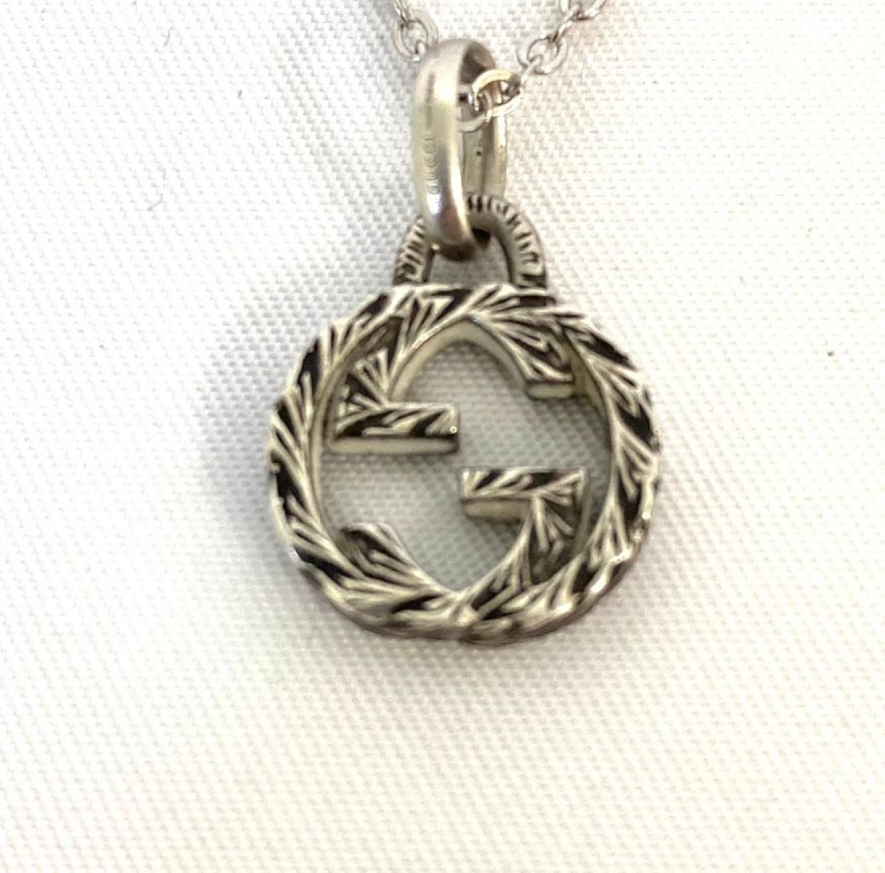 Arabesque Necklace, 925 Sterling Silver, 4.2g, Chain approx. 45cm — view 2