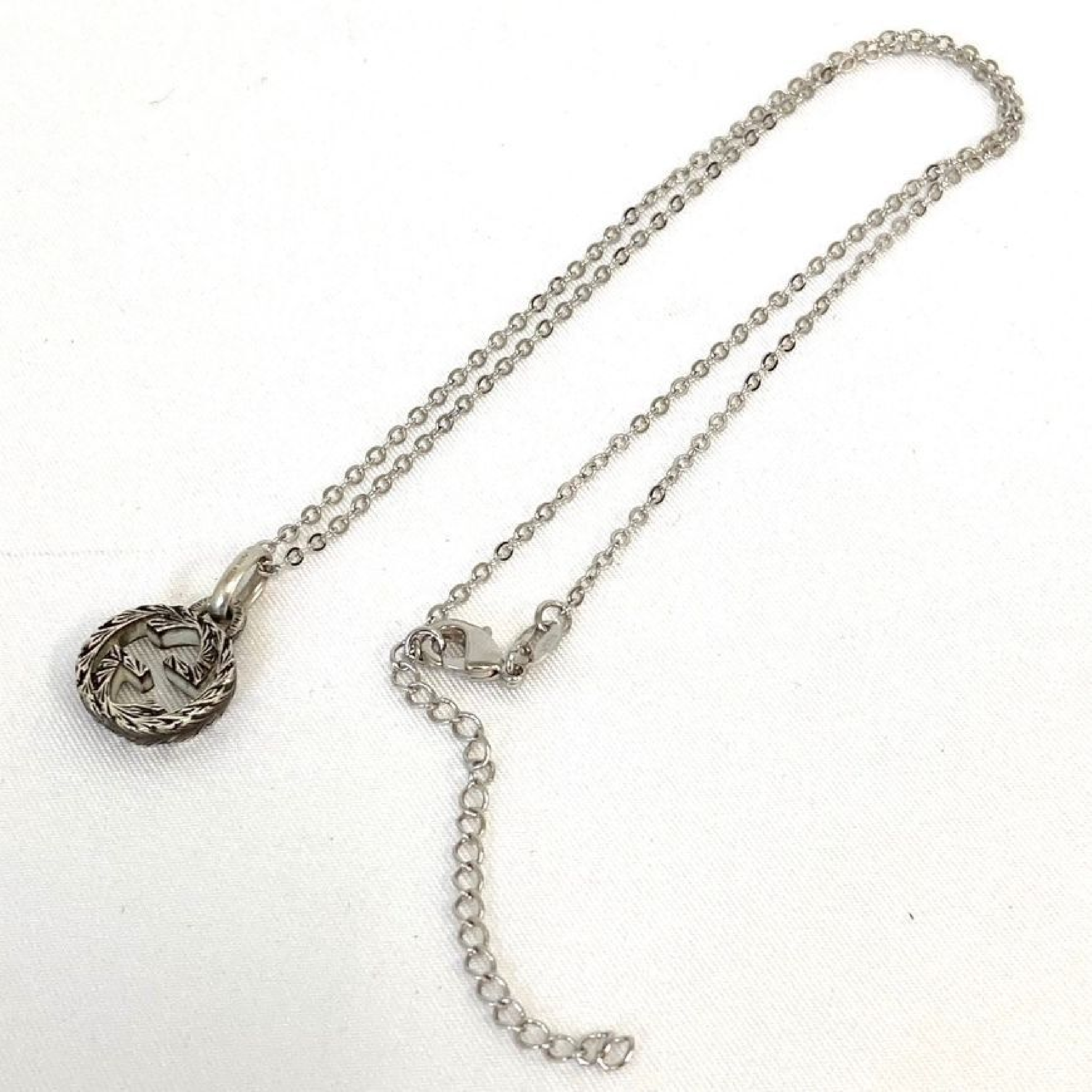 Arabesque Necklace, 925 Sterling Silver, 4.2g, Chain approx. 45cm — view 3