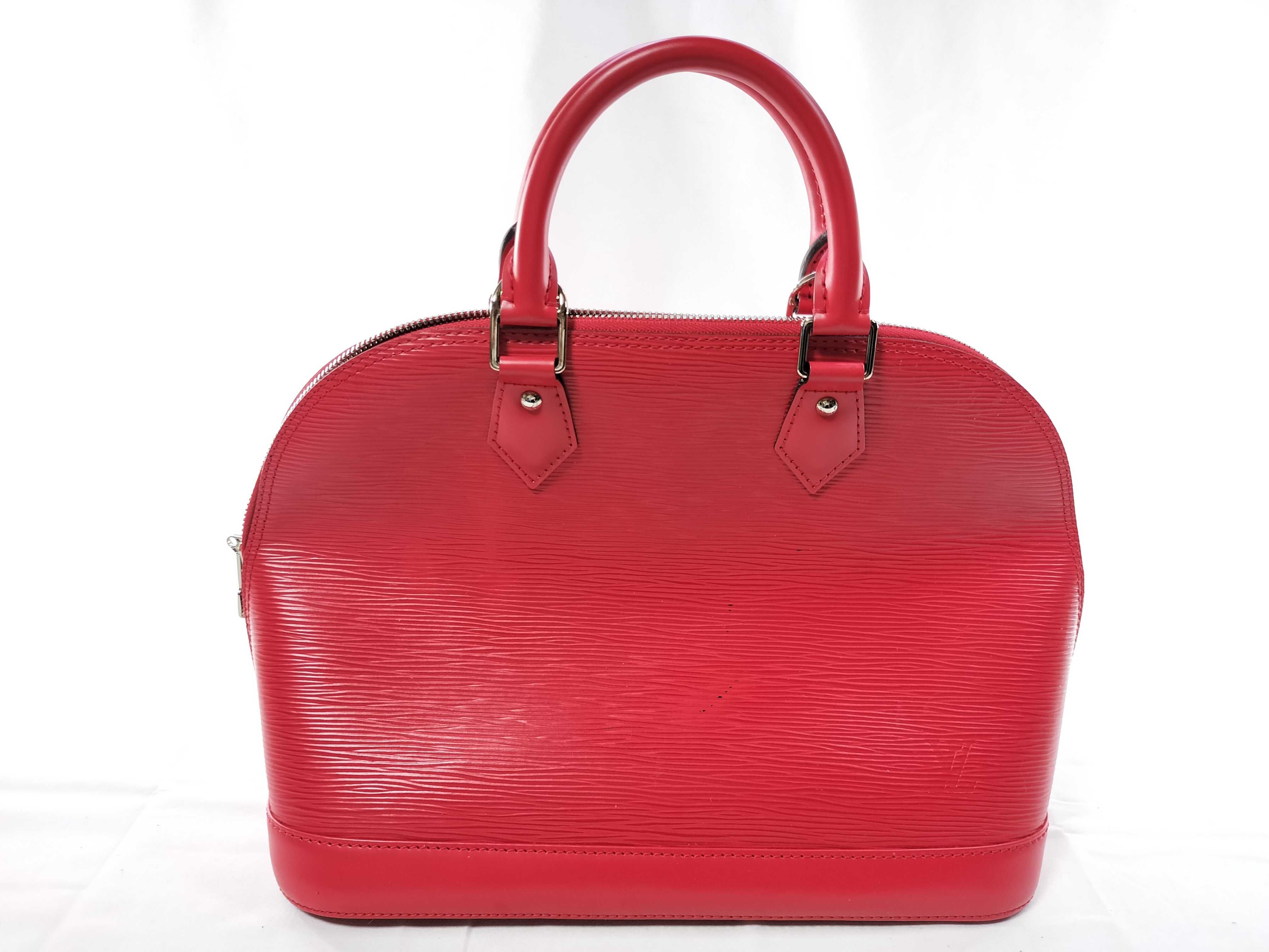 Epi Alma Red Handbag