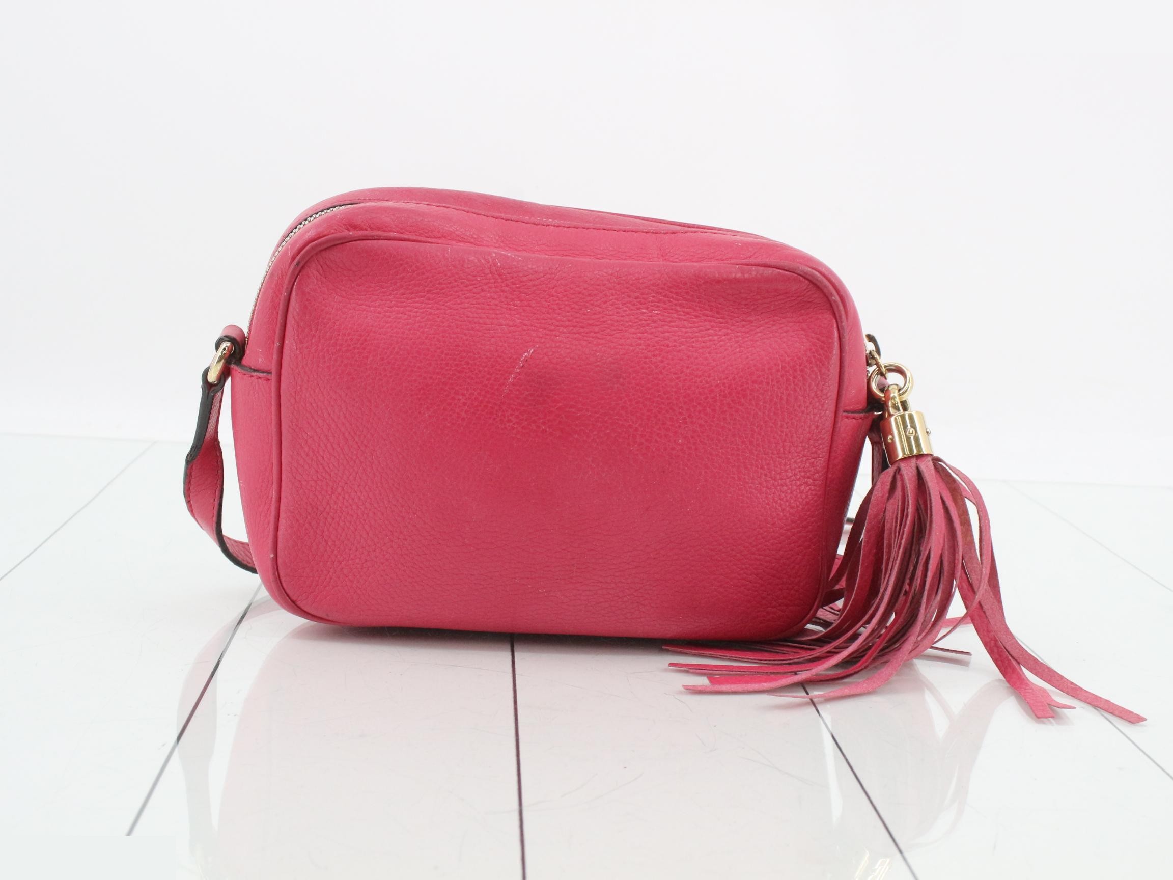 Soho Fringe Shoulder Bag, Pink — view 2