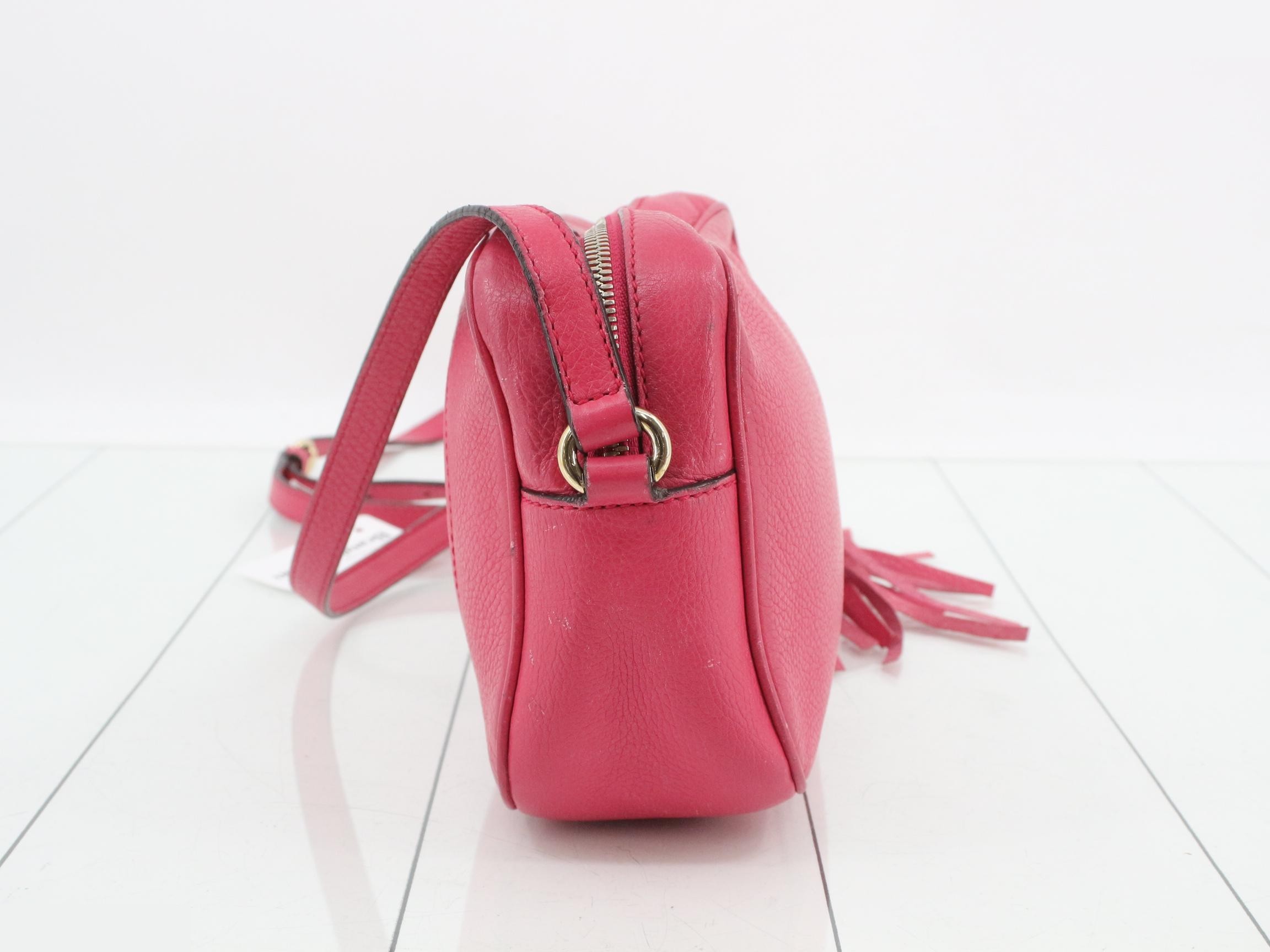 Soho Fringe Shoulder Bag, Pink — view 3