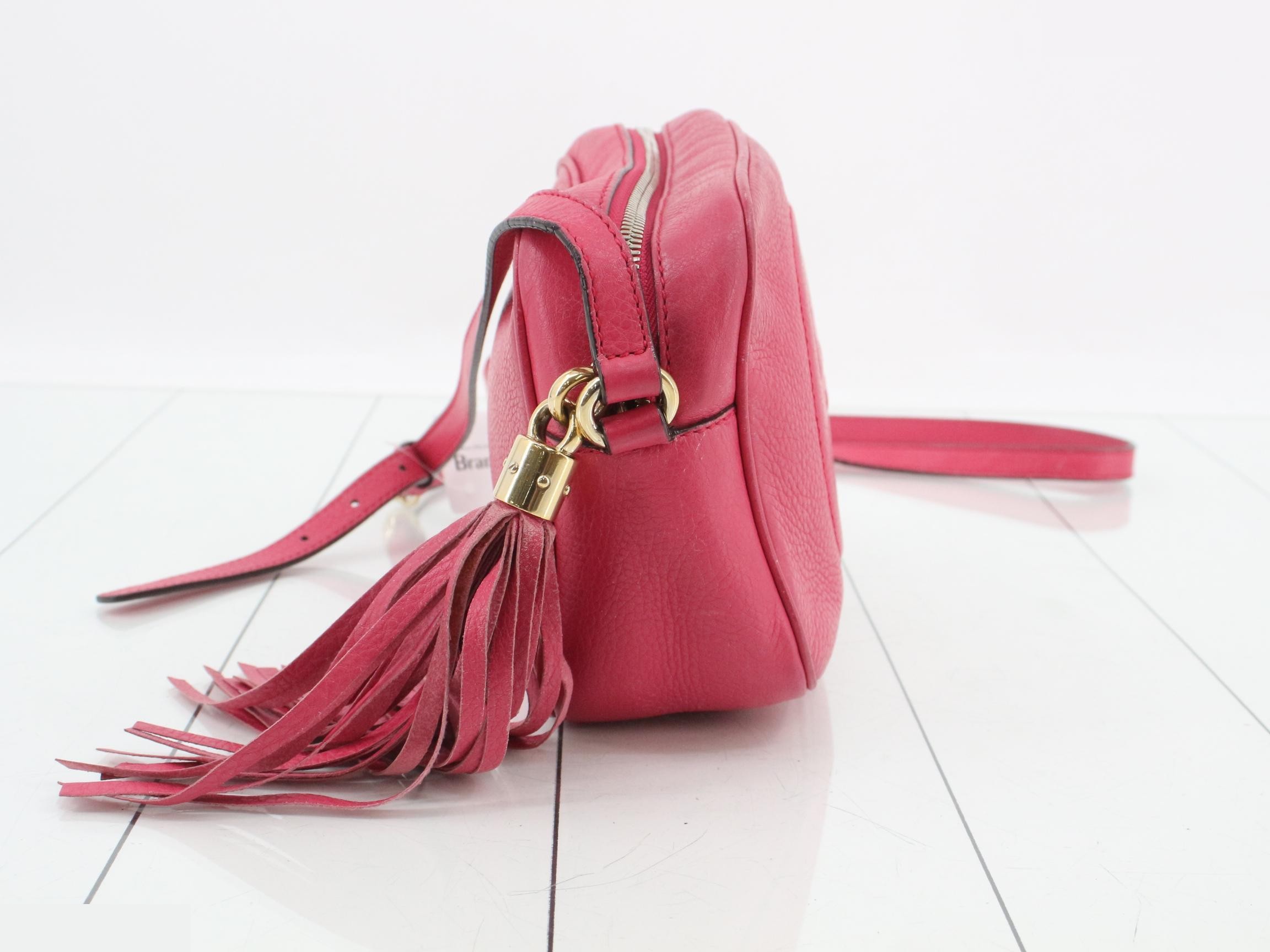 Soho Fringe Shoulder Bag, Pink — view 4